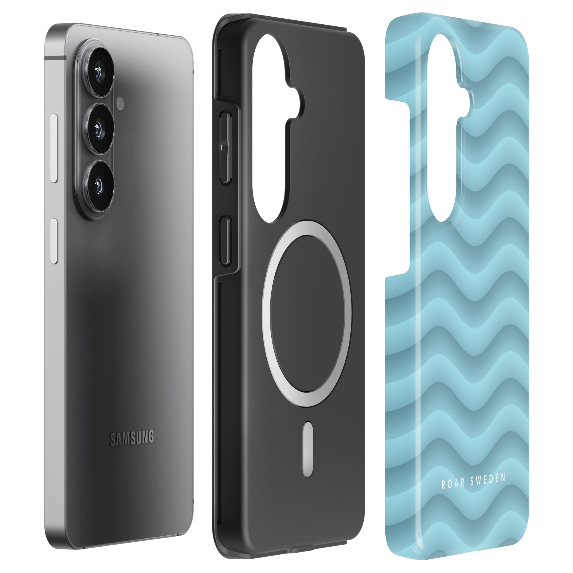 Aqua - Magnetic Tough Phone Case - Roar Sweden