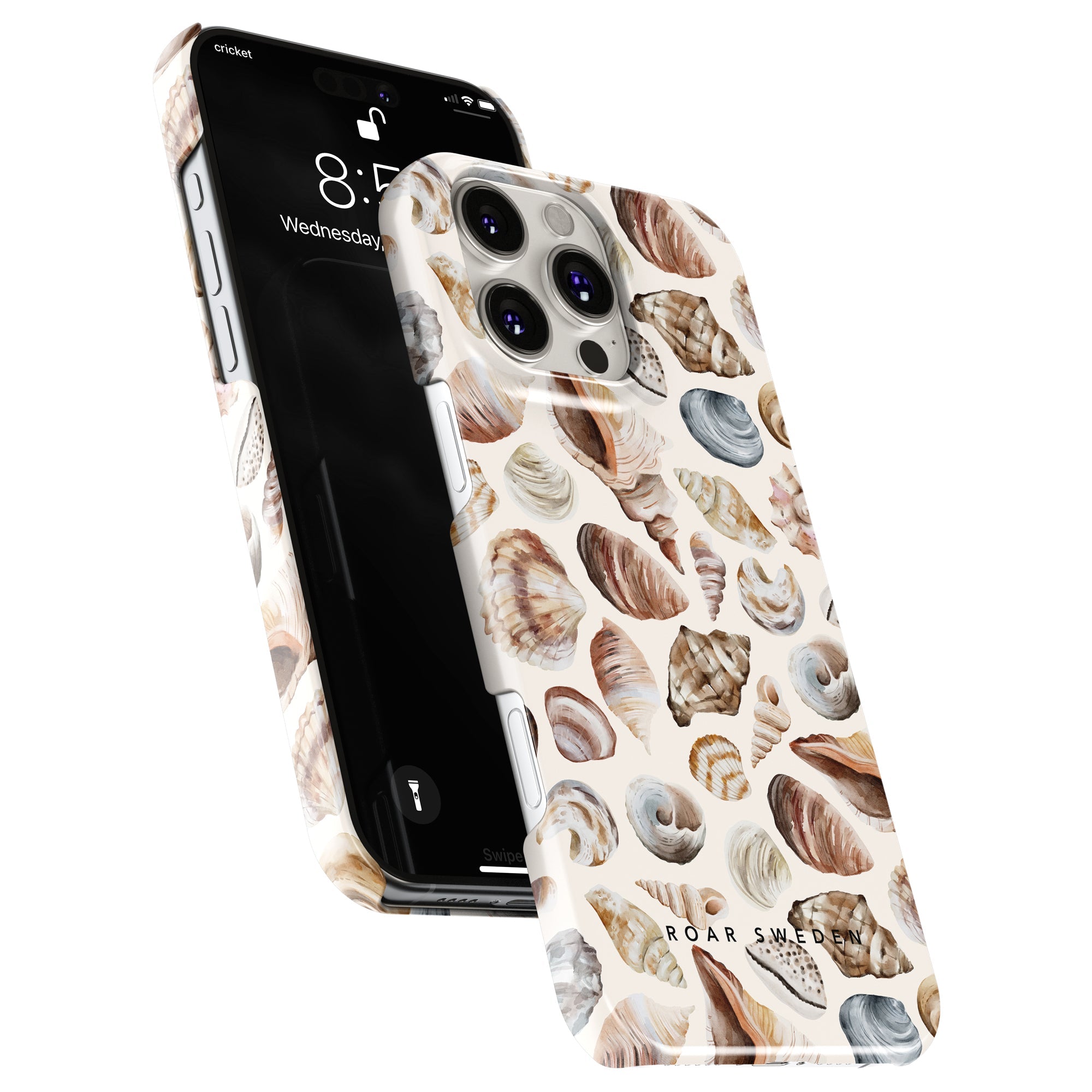 Slim mobilskal – Beach Shells