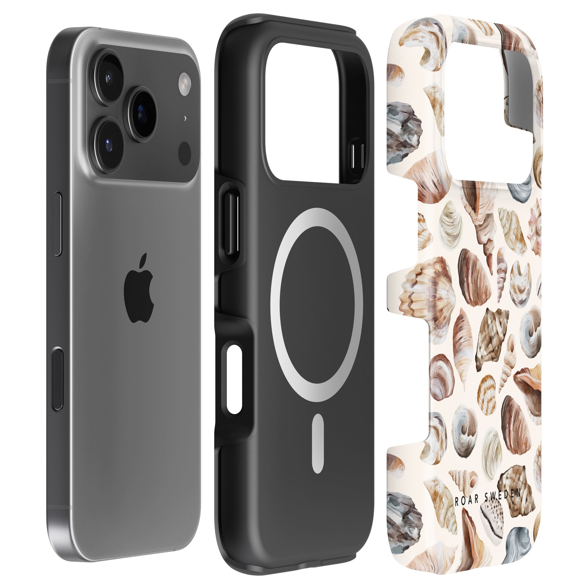 MagSafe mobilskal – Beach Shells