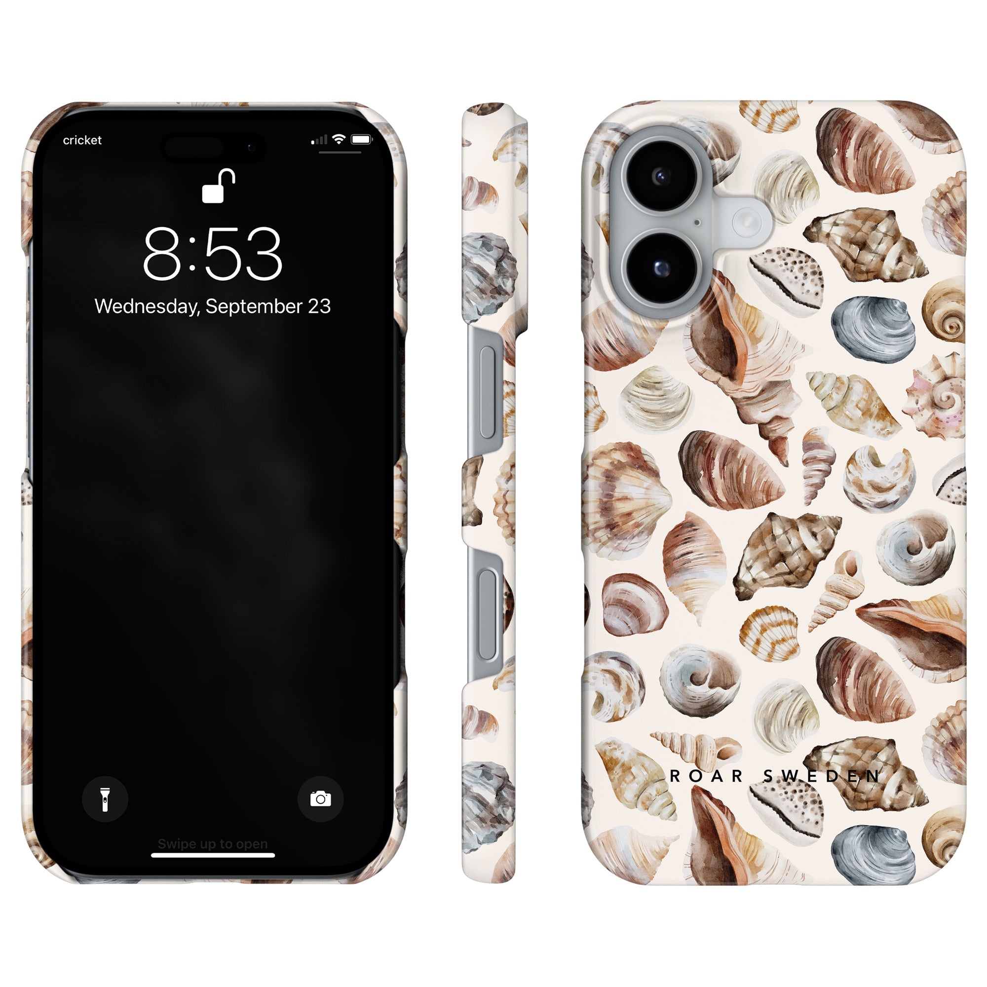 Slim mobilskal – Beach Shells