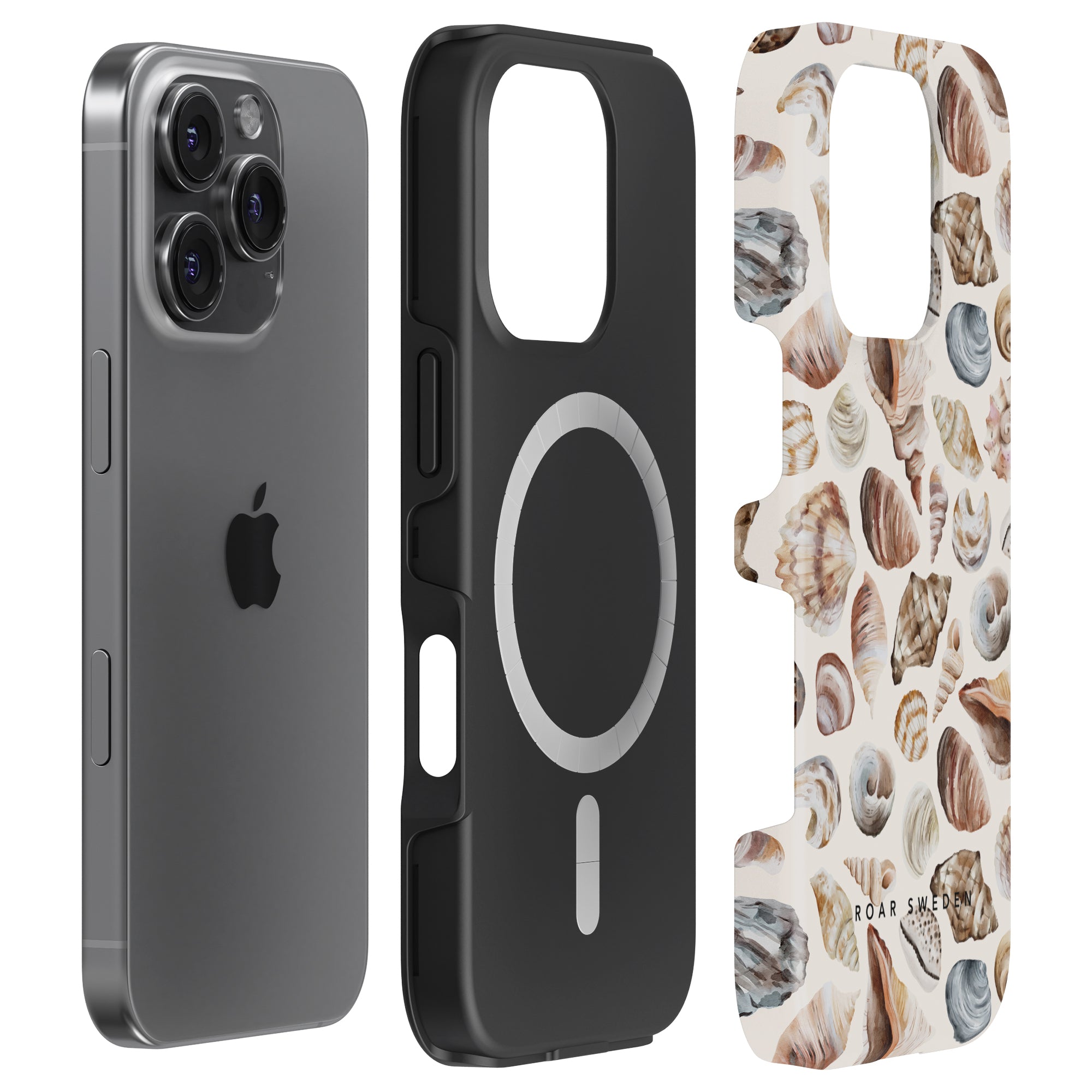 MagSafe mobilskal – Beach Shells