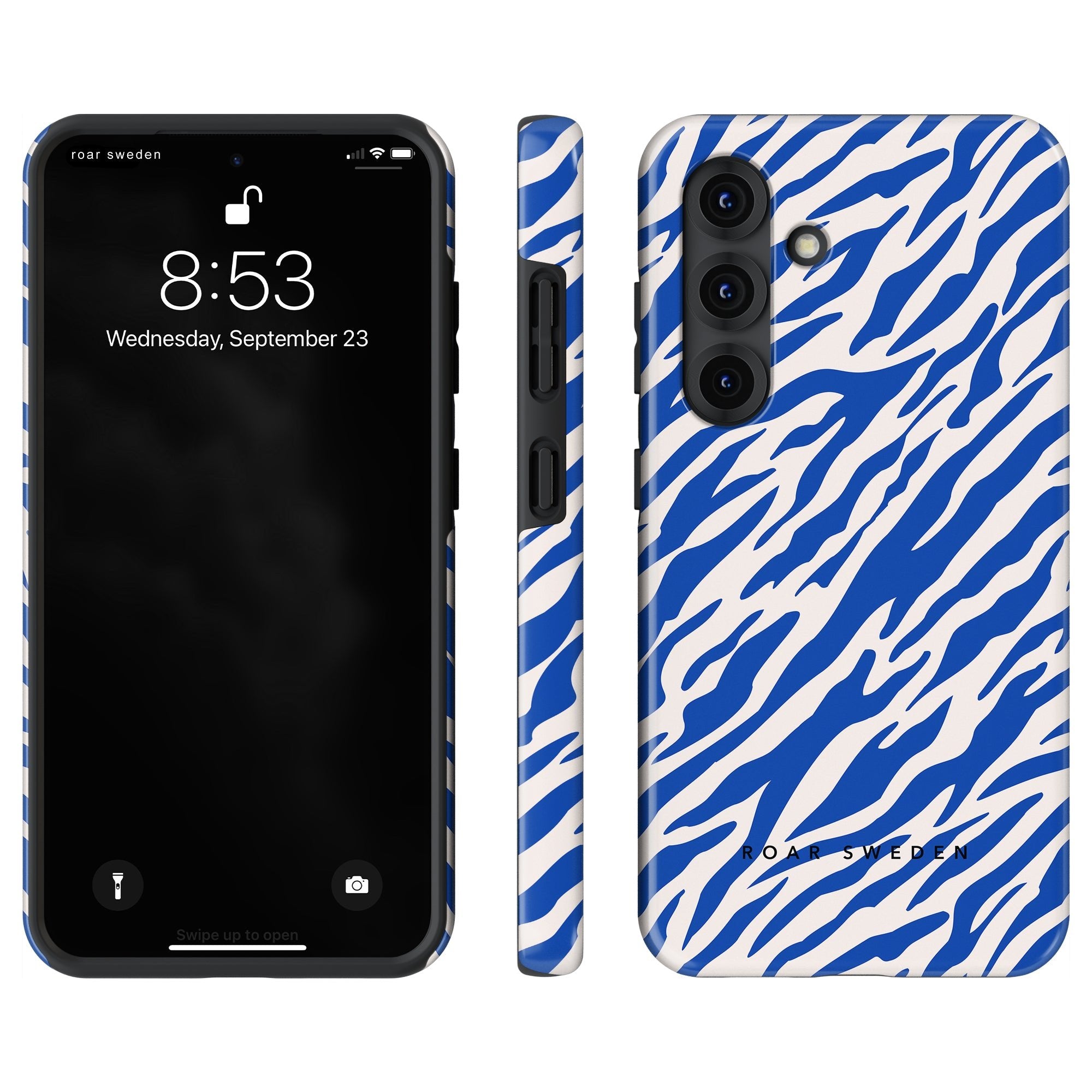 Tiger Tough mobilskal – Blue Stripes