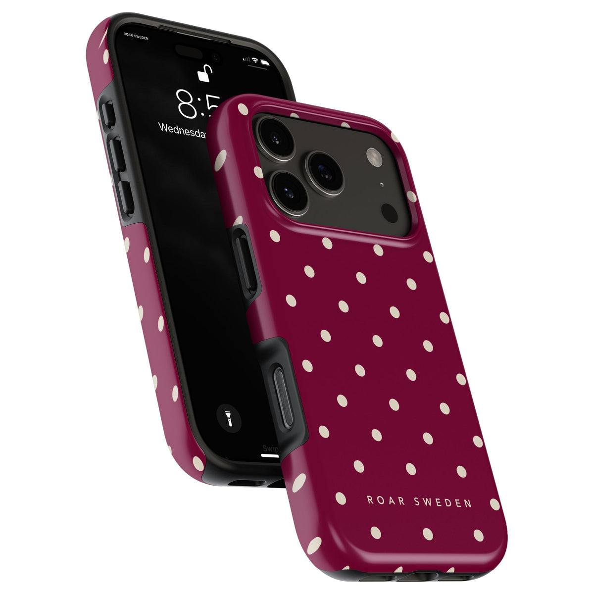 Burgundy Dots - Tough Case