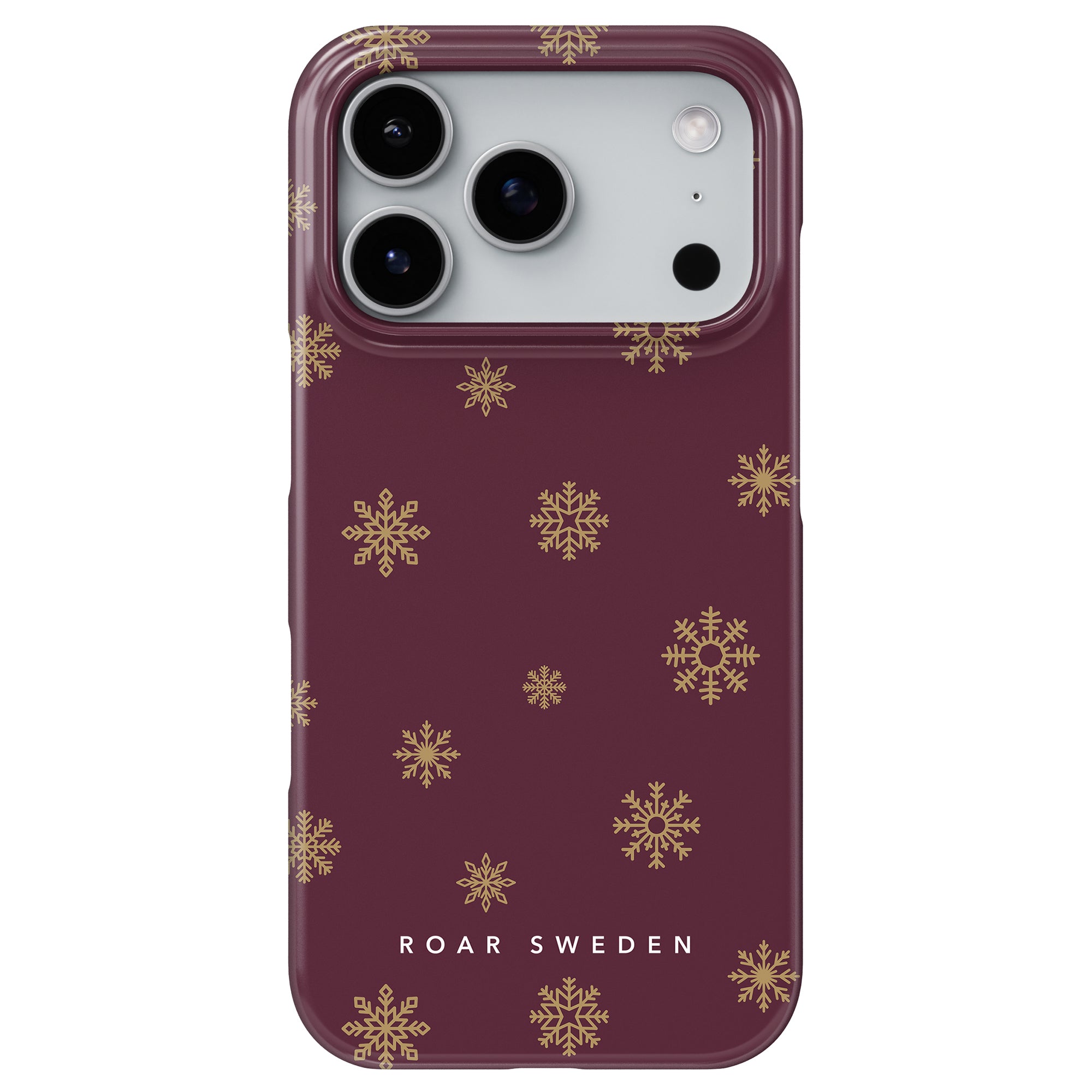 Burgundy Snowflake - Slim case - Roar Sweden