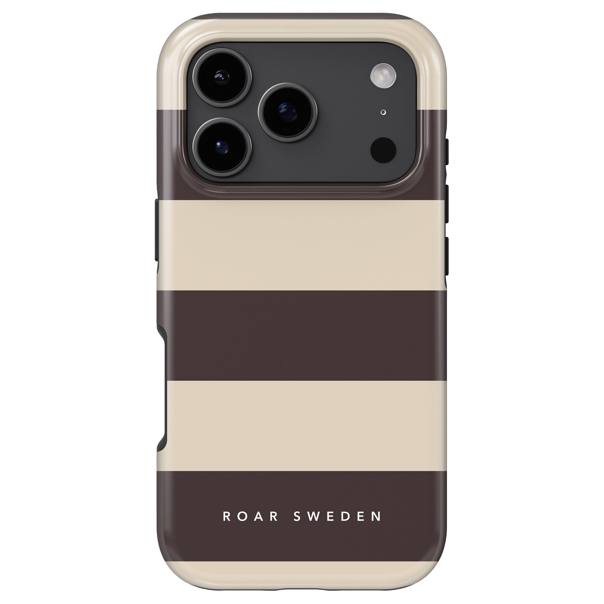 Cocoa Stripes - Tough Case - Roar Sweden