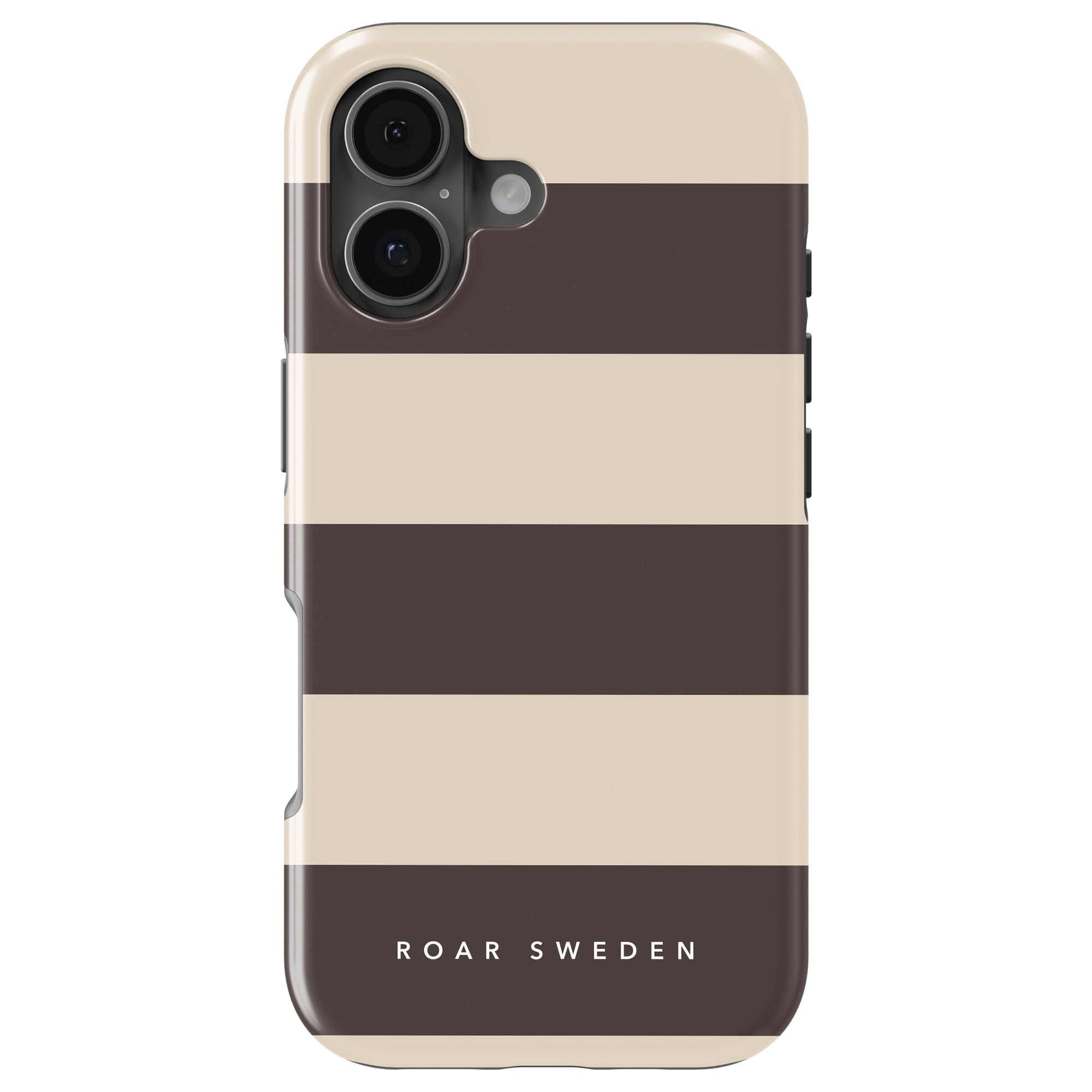 Cocoa Stripes - Tough Case - Roar Sweden