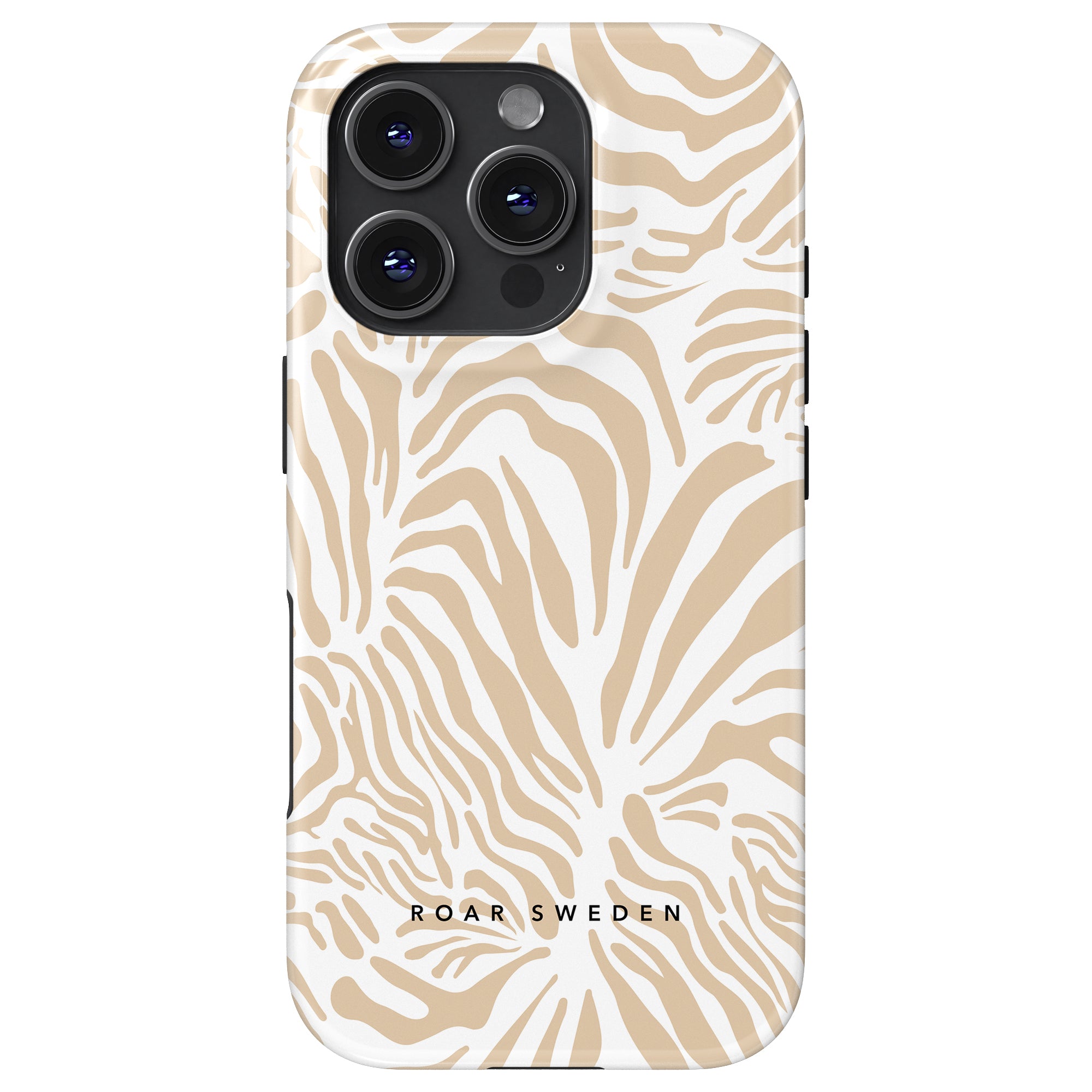 Creamy Zebra - Tough Case - Roar Sweden