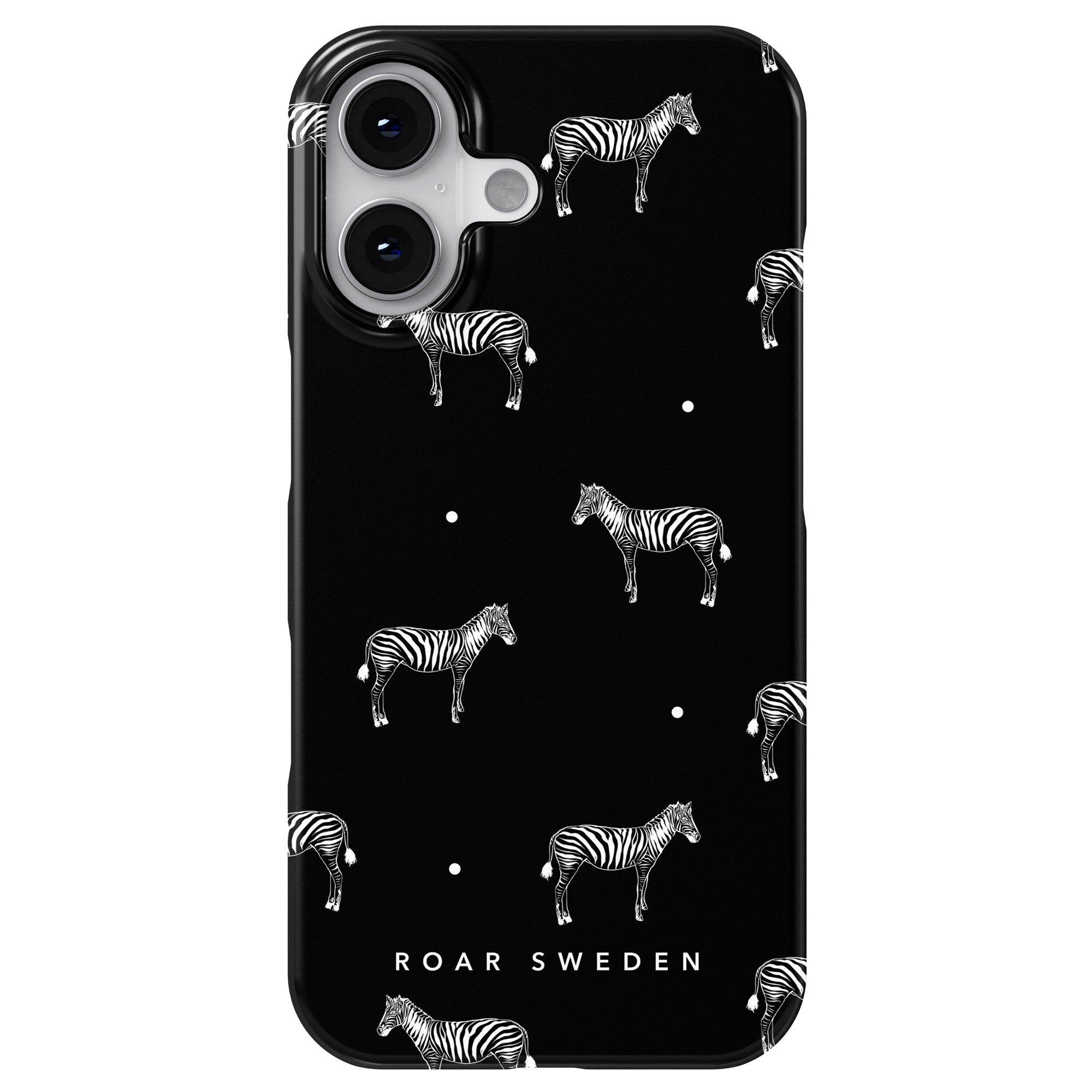Slim mobilskal – Dotted Zebra