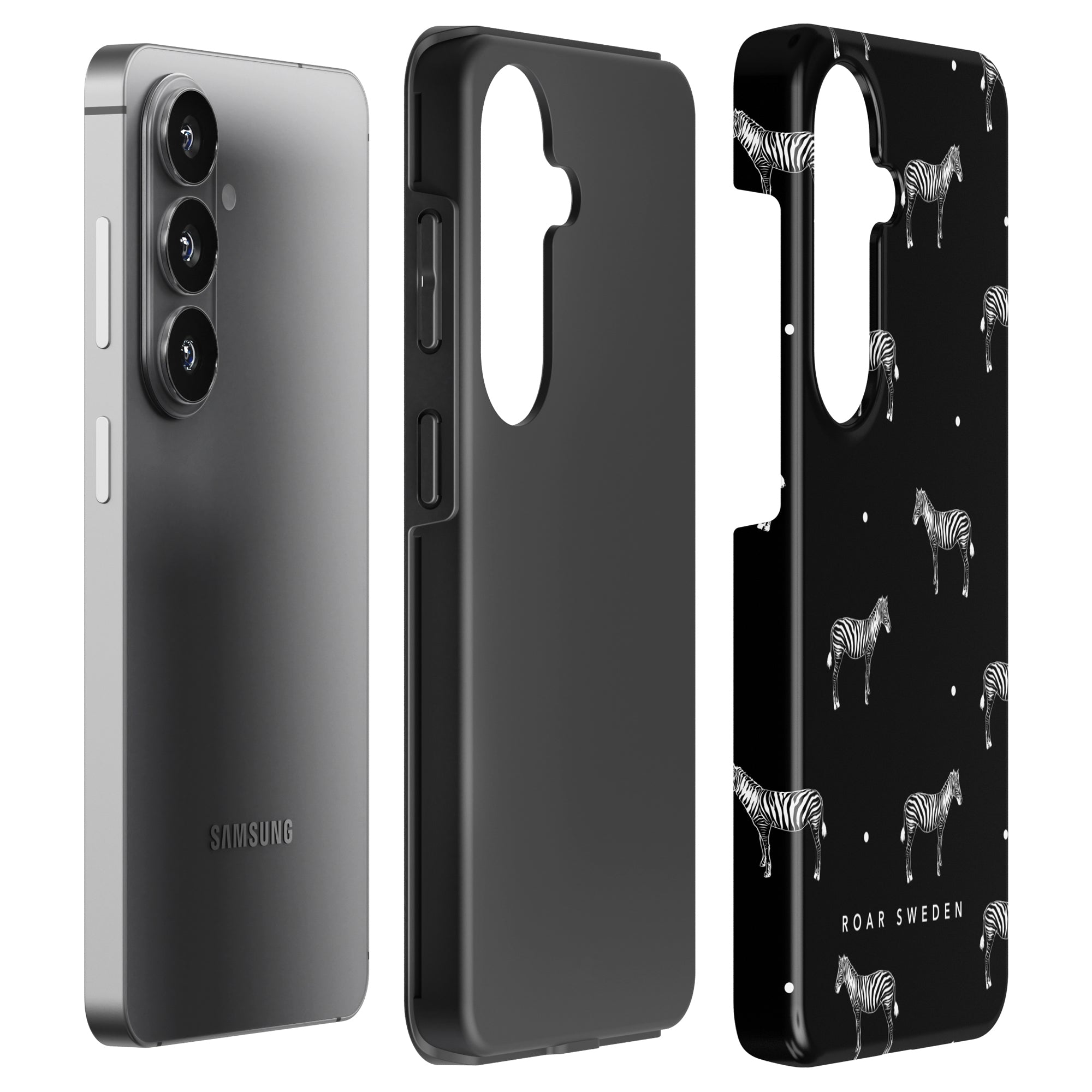 Tough mobilskal – Dotted Zebra