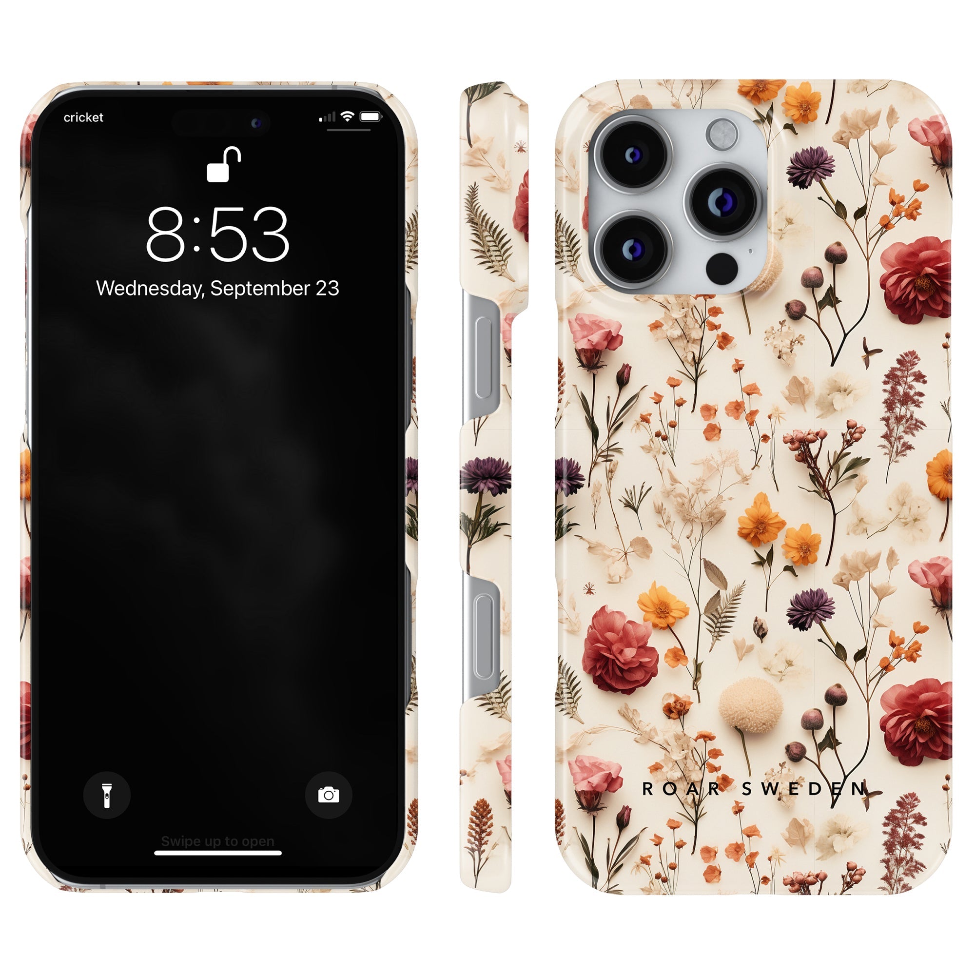 Slim mobilskal – Dried Flowers
