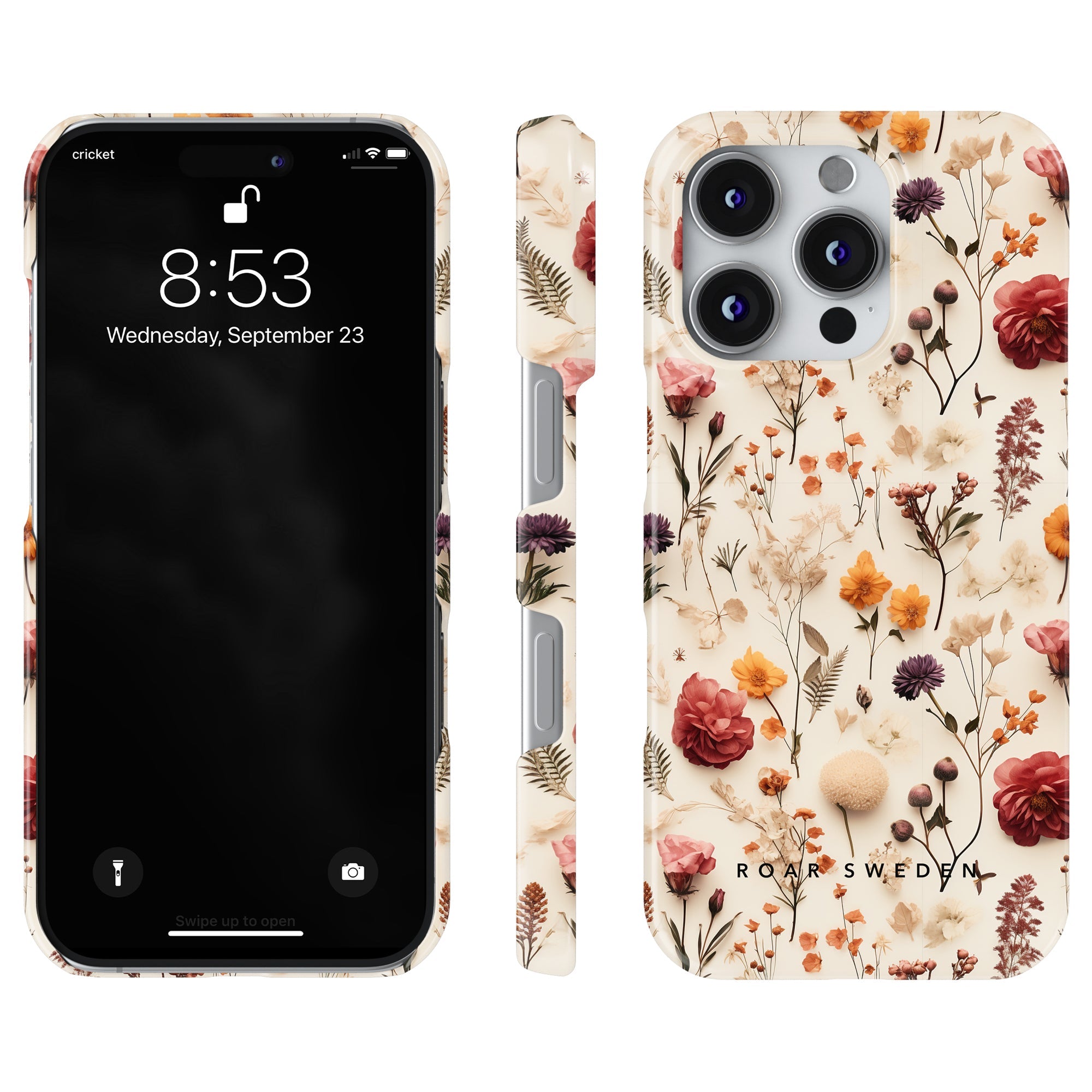 Slim mobilskal – Dried Flowers