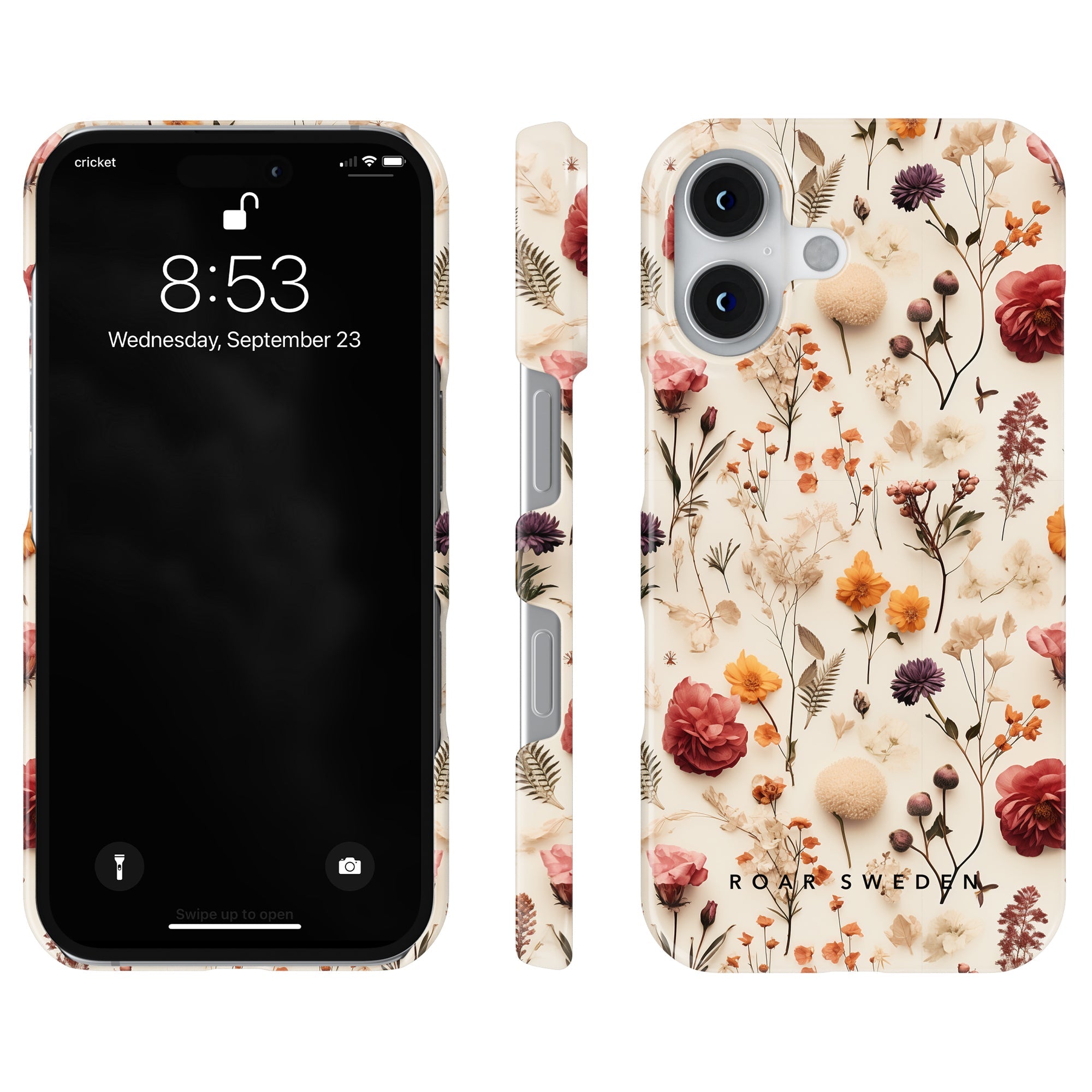 Slim mobilskal – Dried Flowers