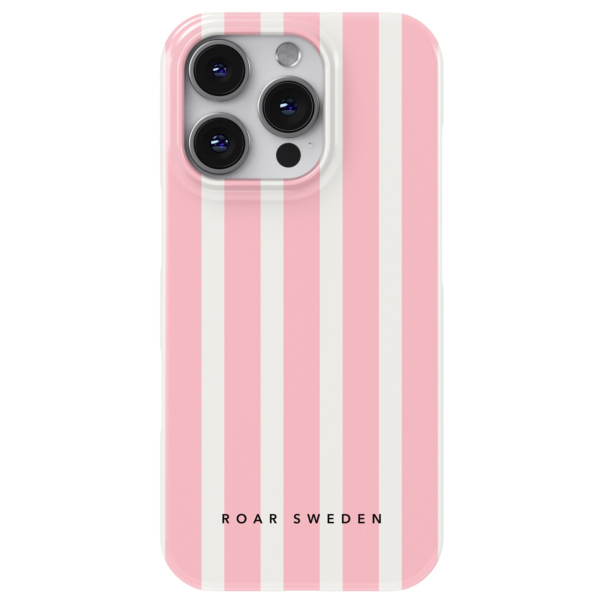 Slim mobilskal – Flamingo Stripes