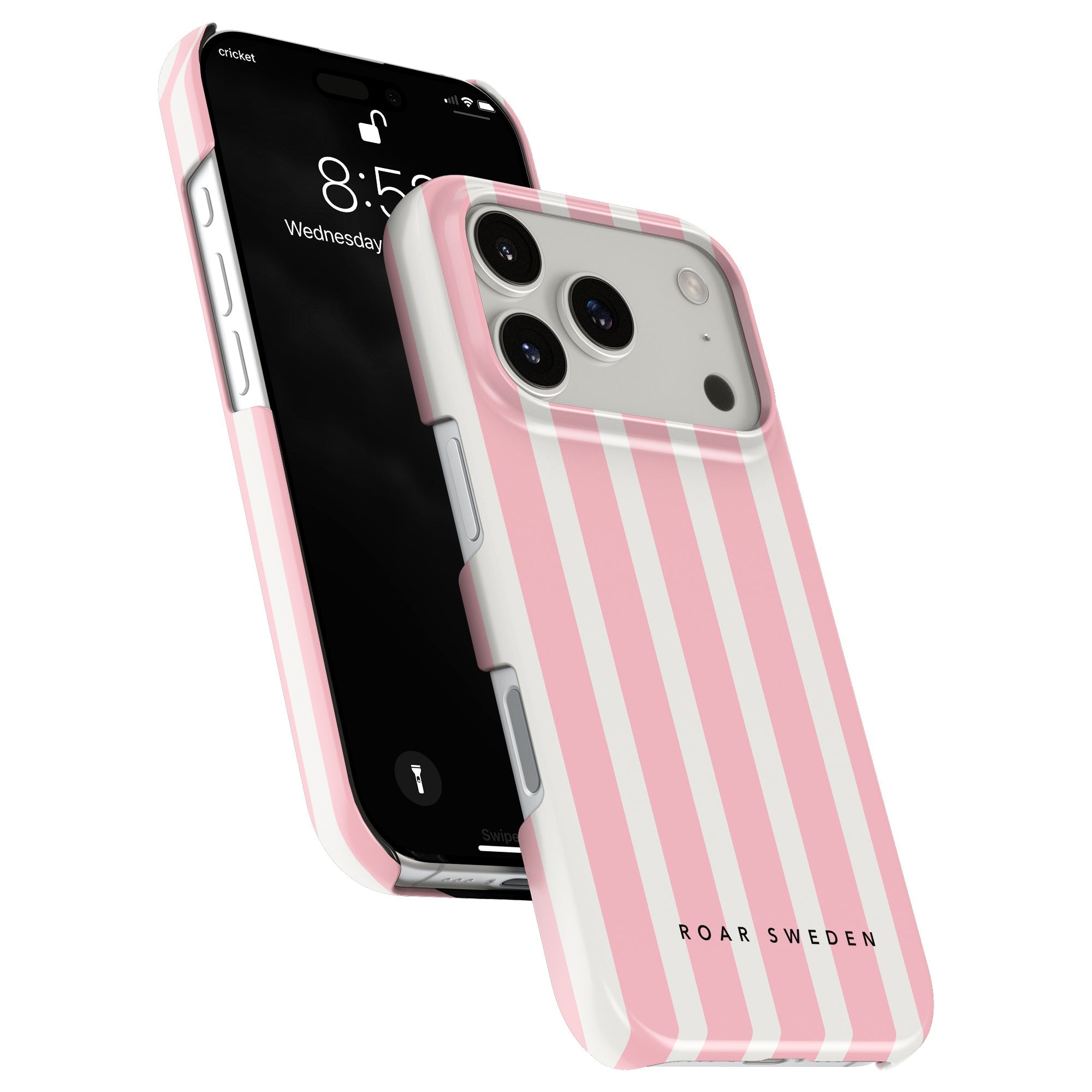 Flamingo Stripes - Slim case - Roar Sweden