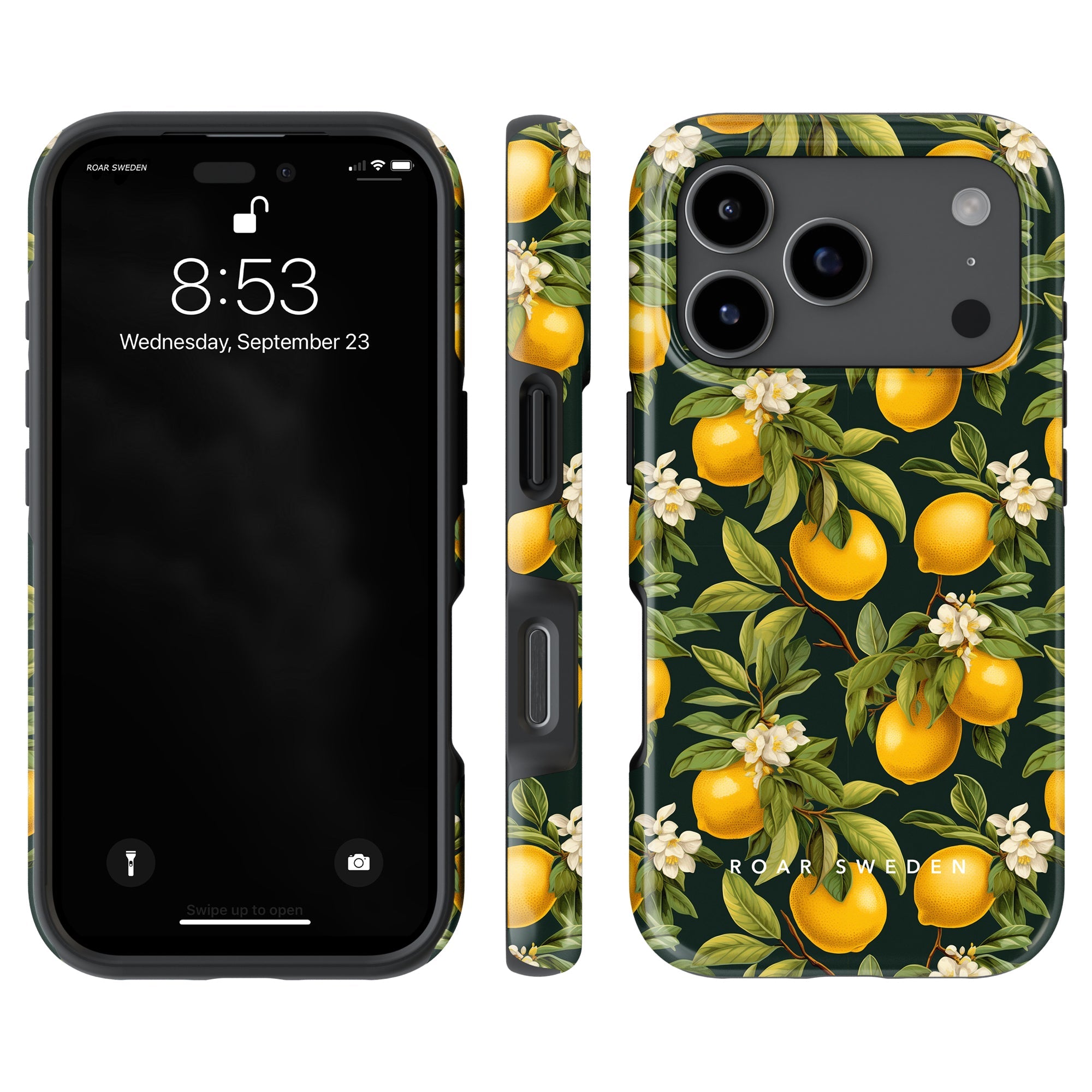 MagSafe mobilskal – Flowery Lemon