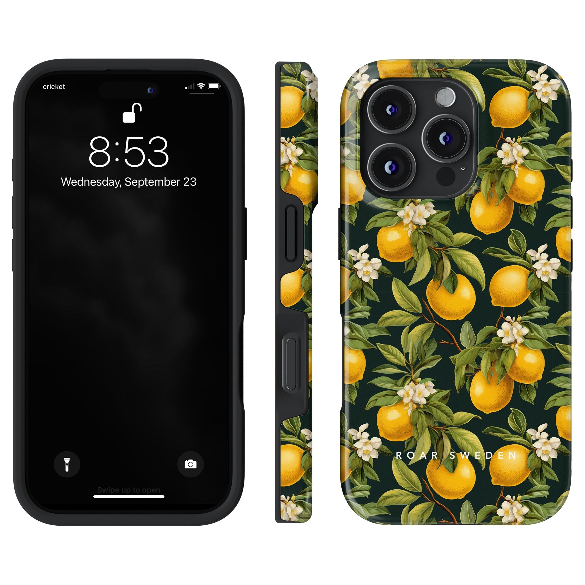 Tough mobilskal - Flowery Lemon