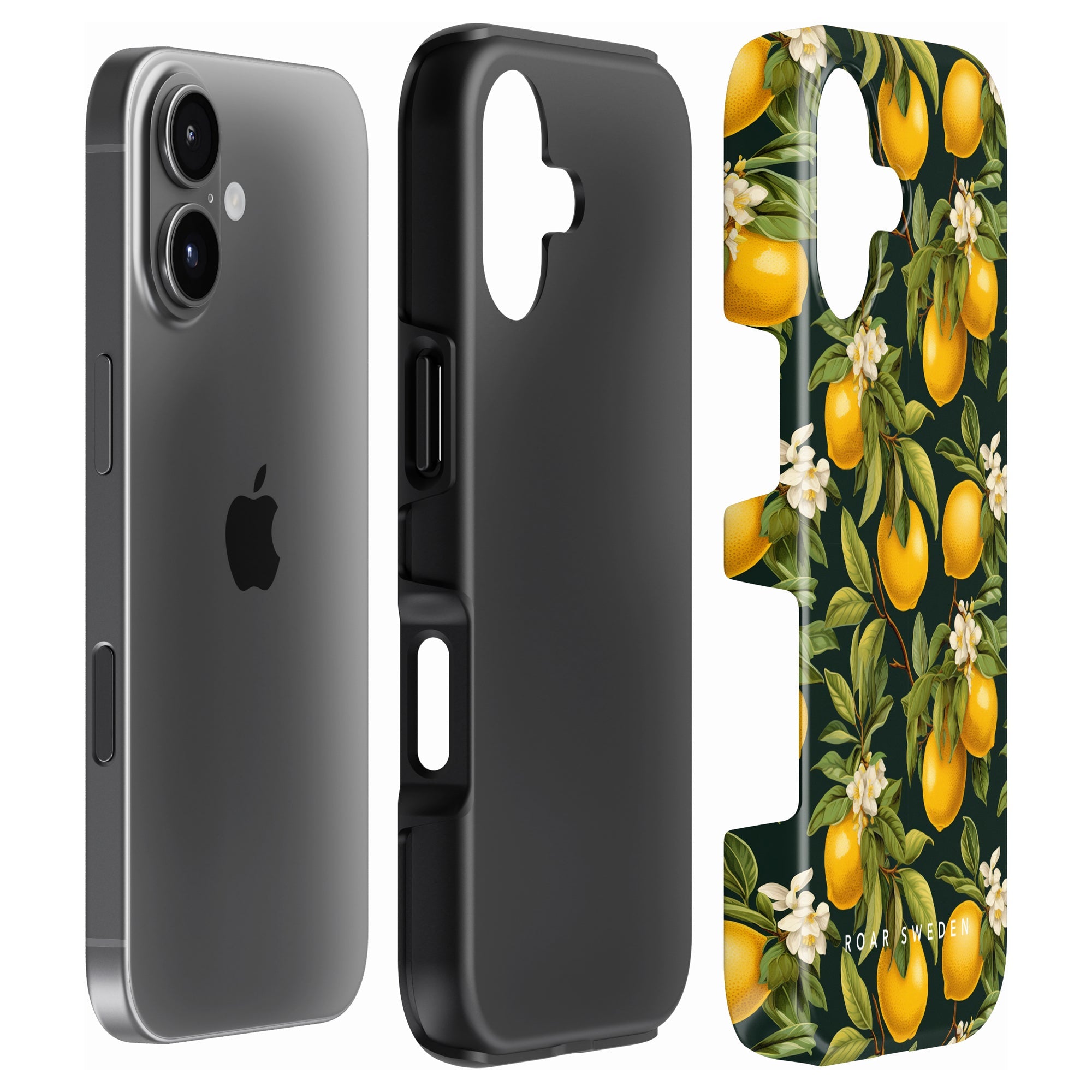 Tough mobilskal – Flowery Lemon