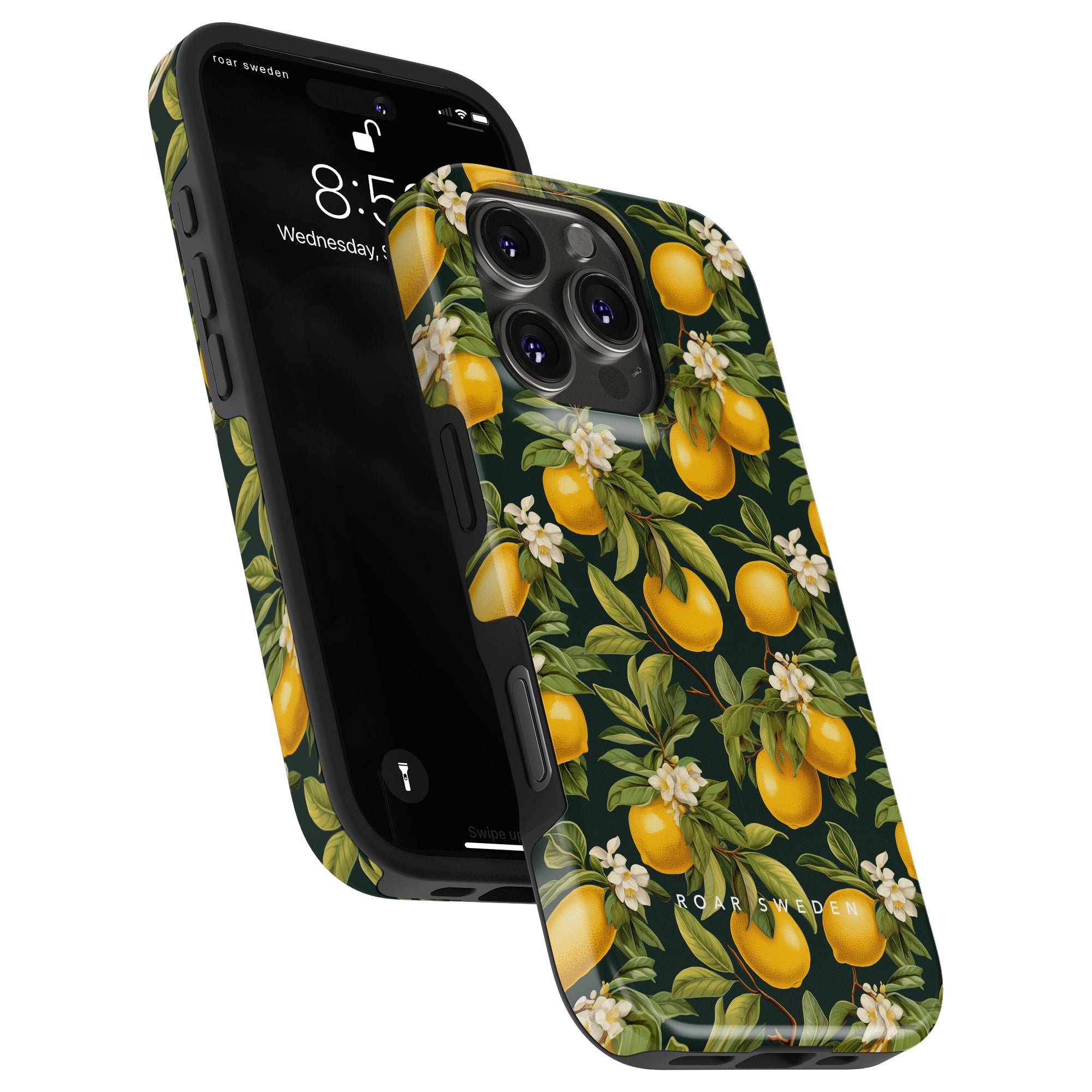 Tough mobilskal – Flowery Lemon