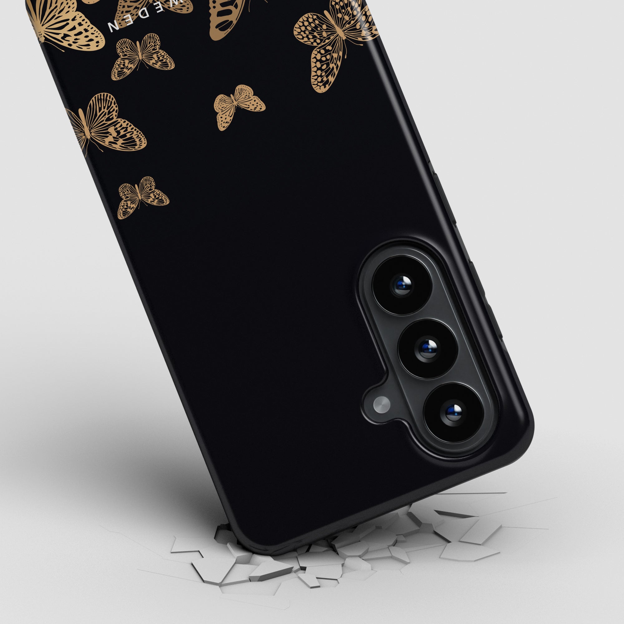 Tough mobilskal – Golden Butterflies