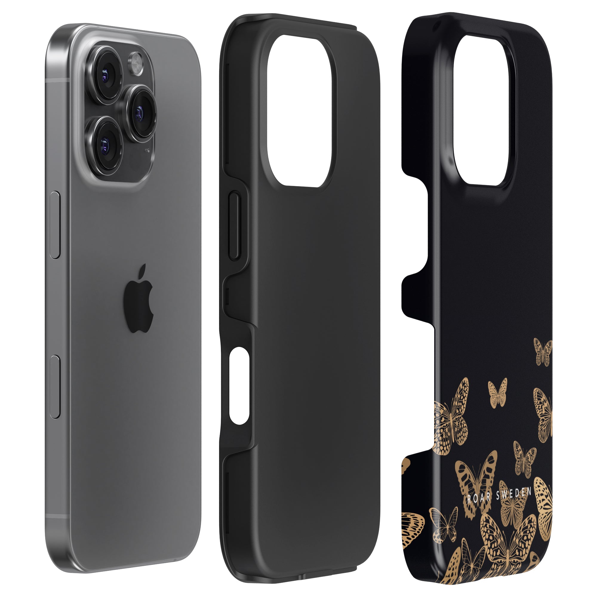 Tough mobilskal – Golden Butterflies