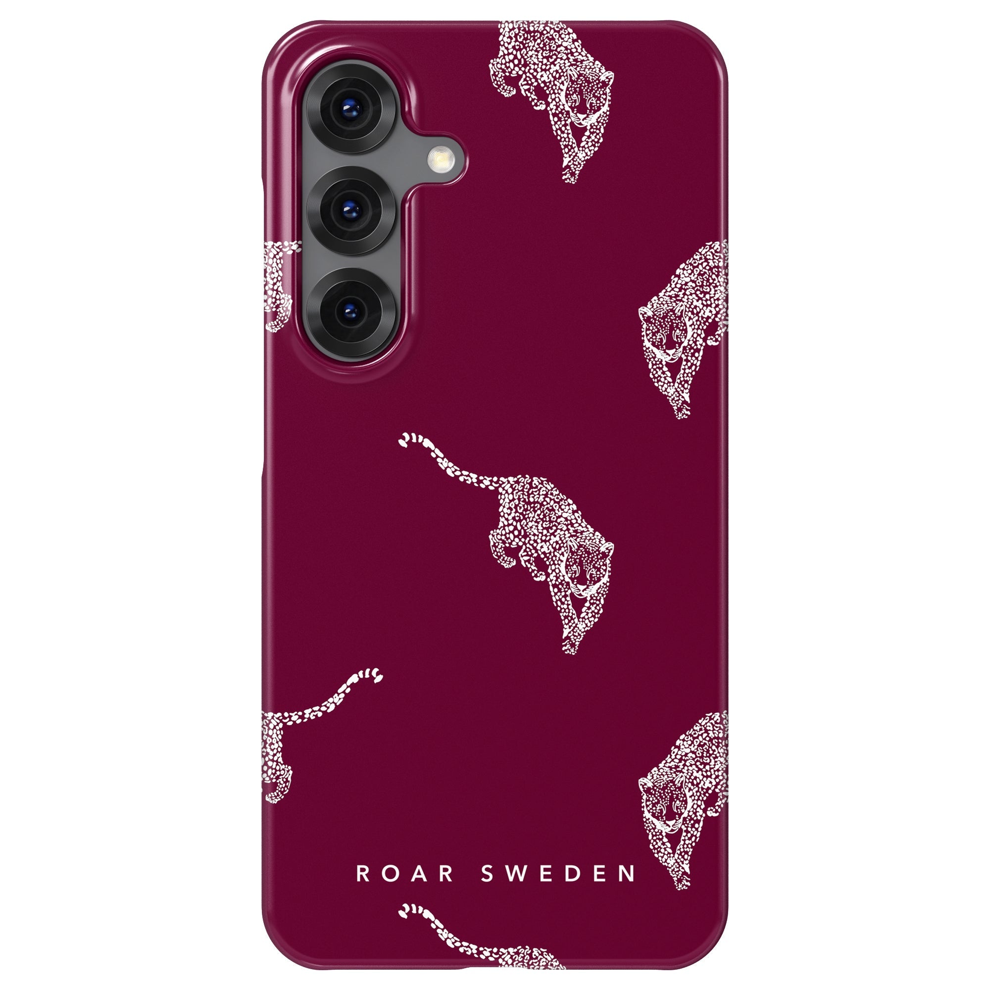 Slim mobilskal – Kitty Burgundy