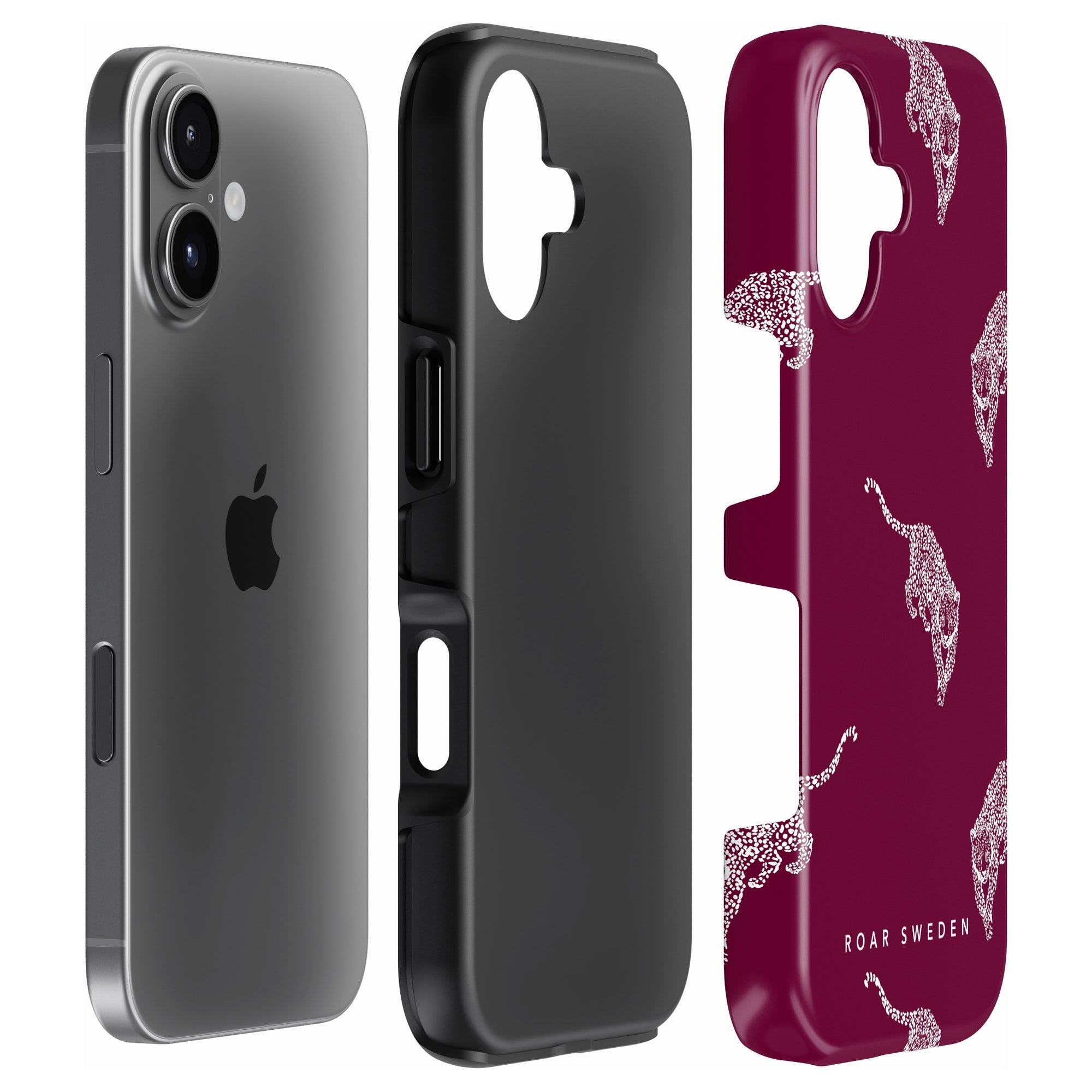 Kitty Tough mobilskal – Kitty Burgundy