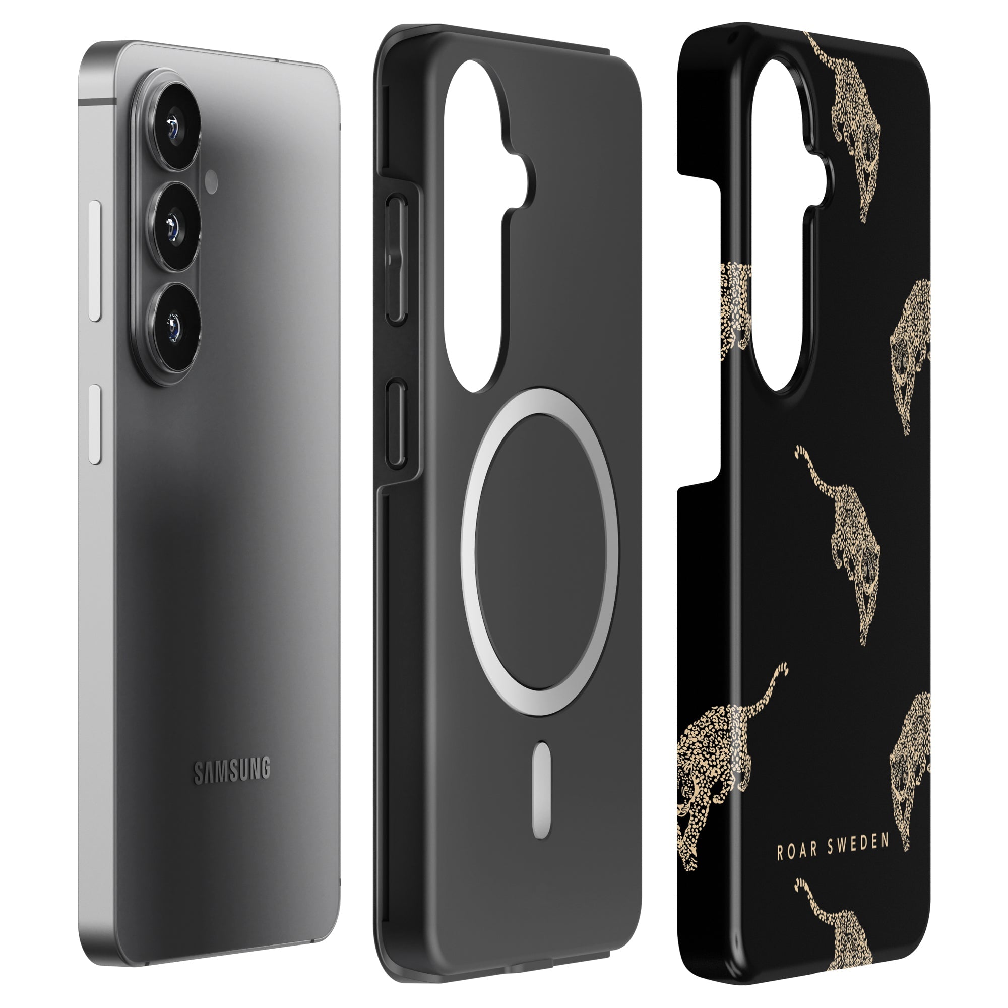 Kitty Black - Magnetisk robust telefoncover