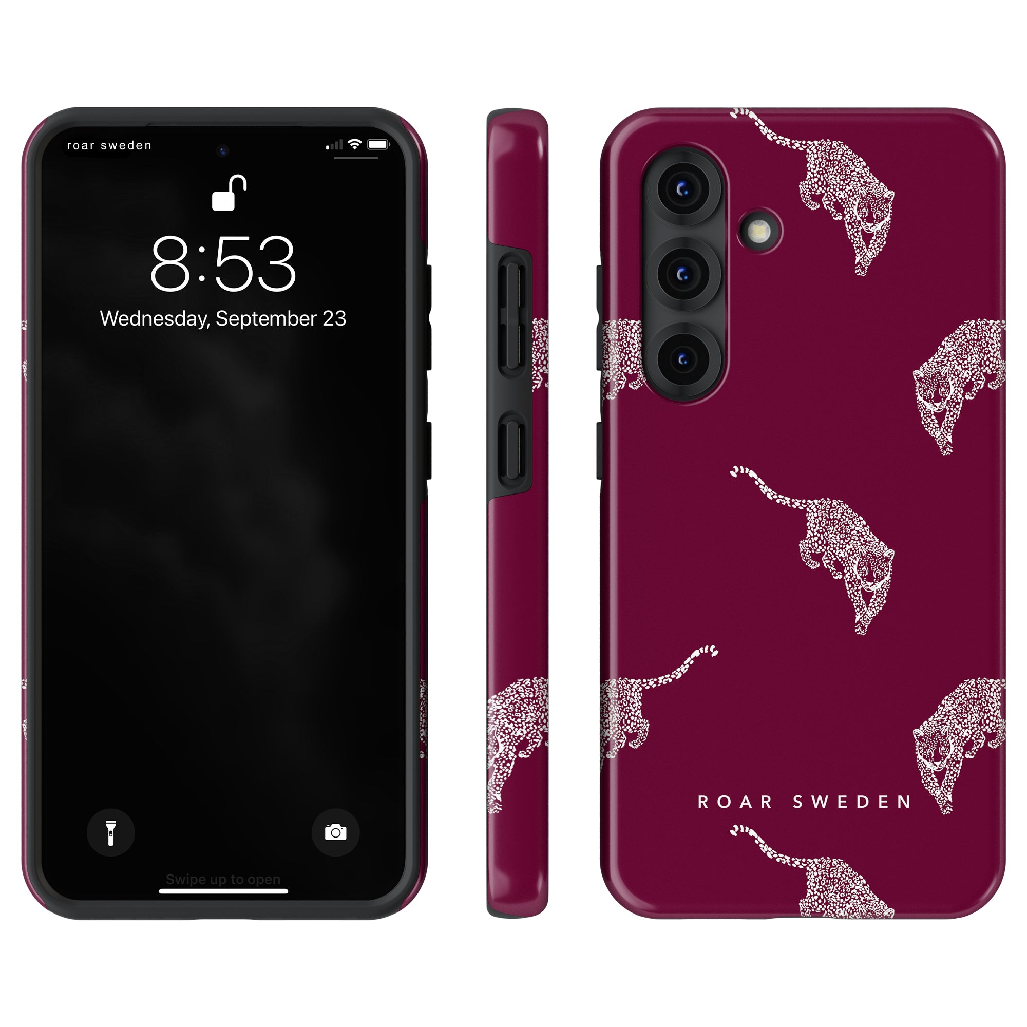 Kitty Tough mobilskal – Kitty Burgundy