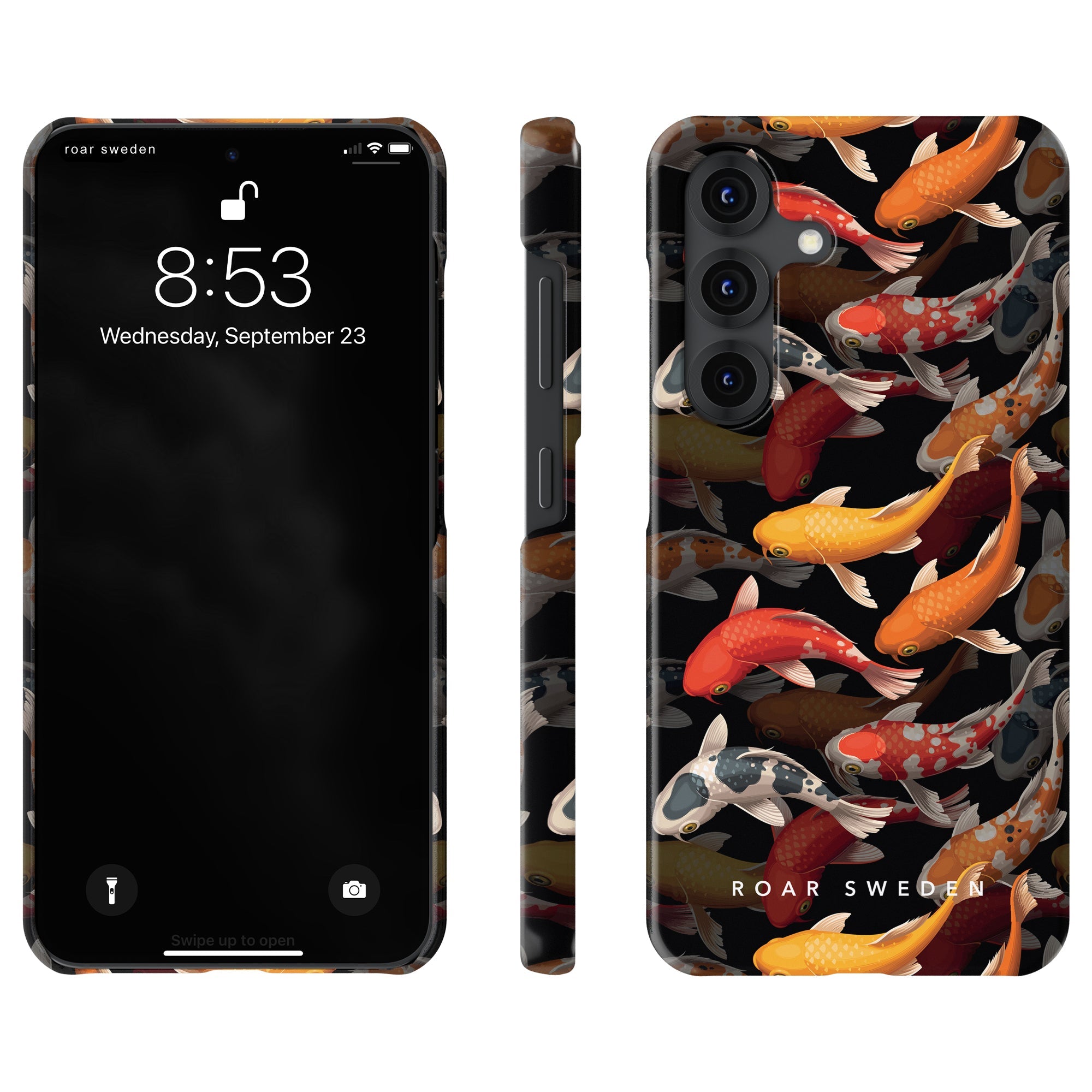 Slim mobilskal – Koi Pond
