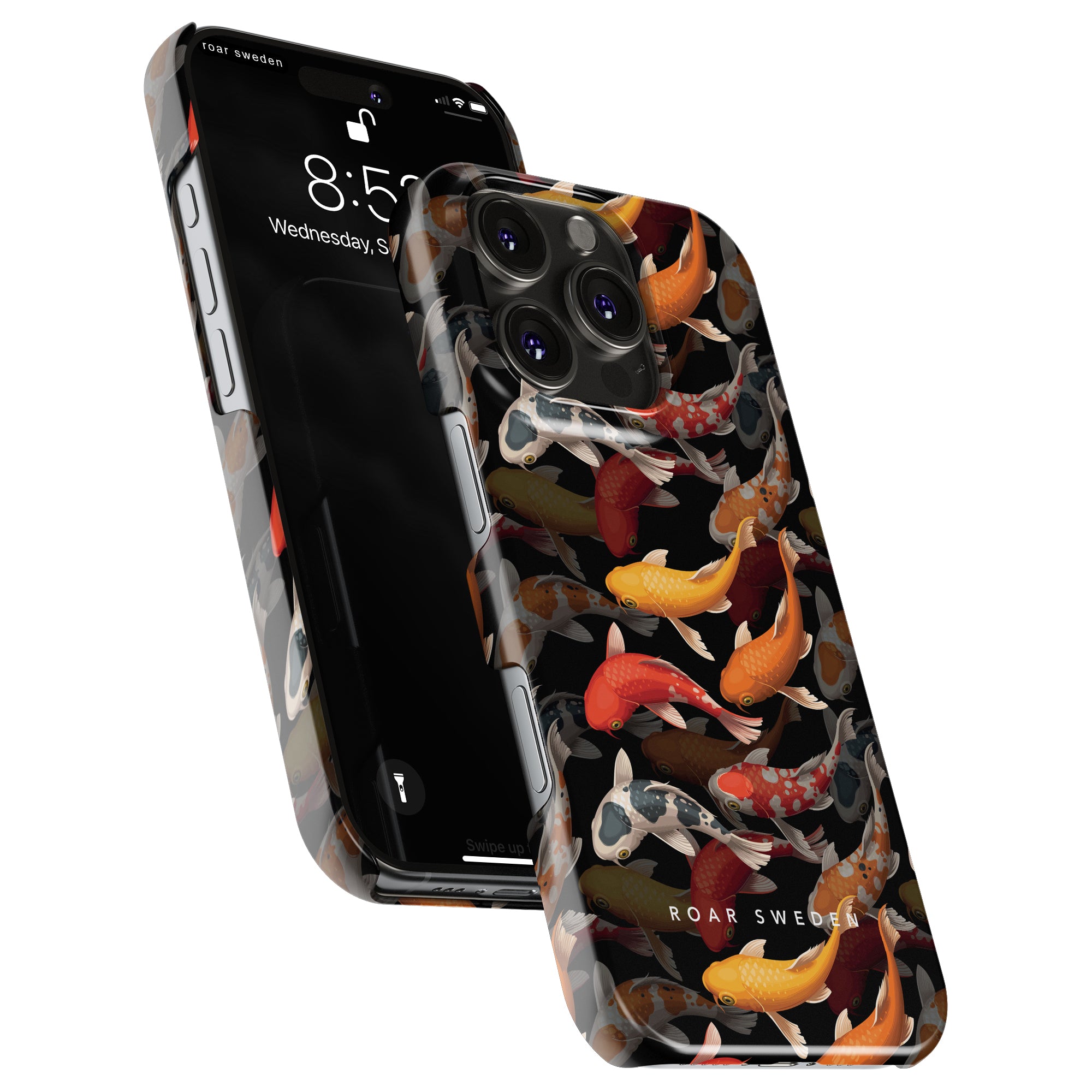 Slim mobilskal – Koi Pond