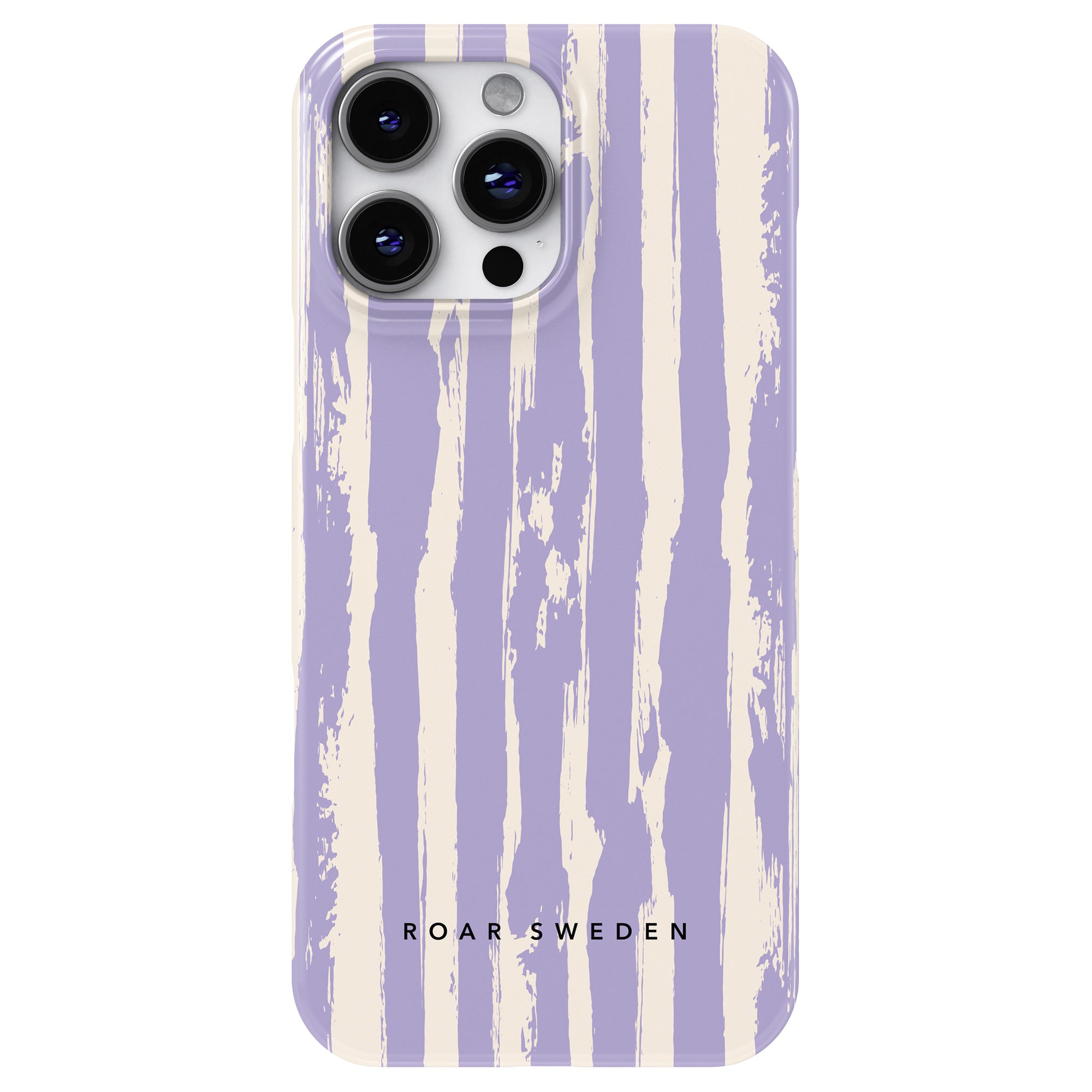 Slim mobilskal – Lavender Strokes