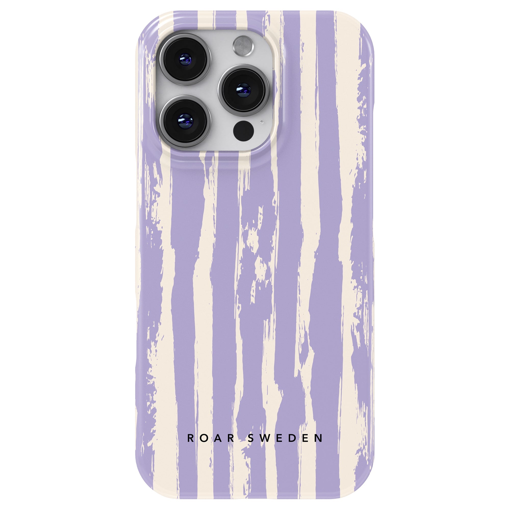 Slim mobilskal – Lavender Strokes
