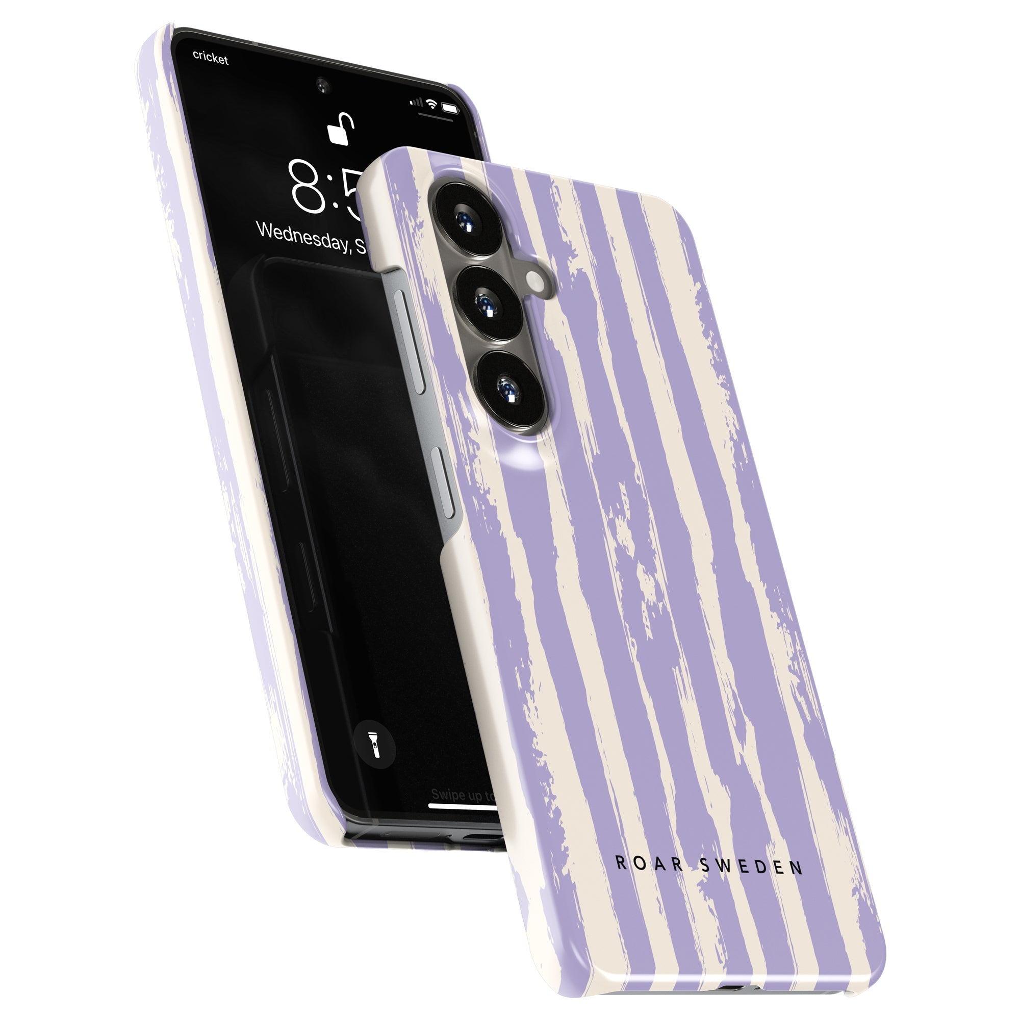 Lavender Strokes - Slim case - Roar Sweden