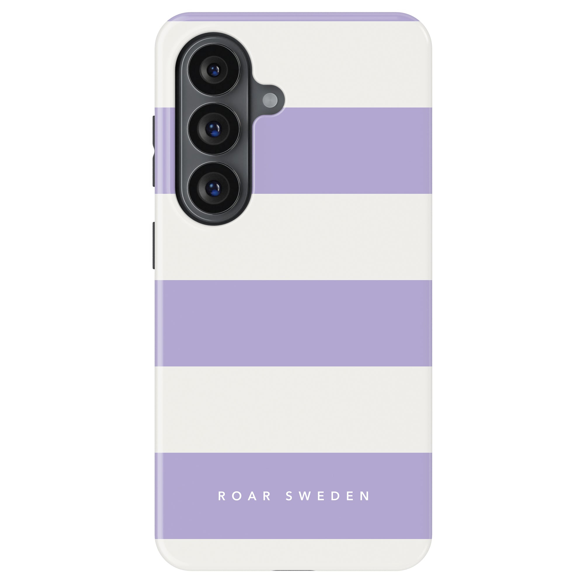 Lavender Stripes - Magnetisk Robust Telefoncover