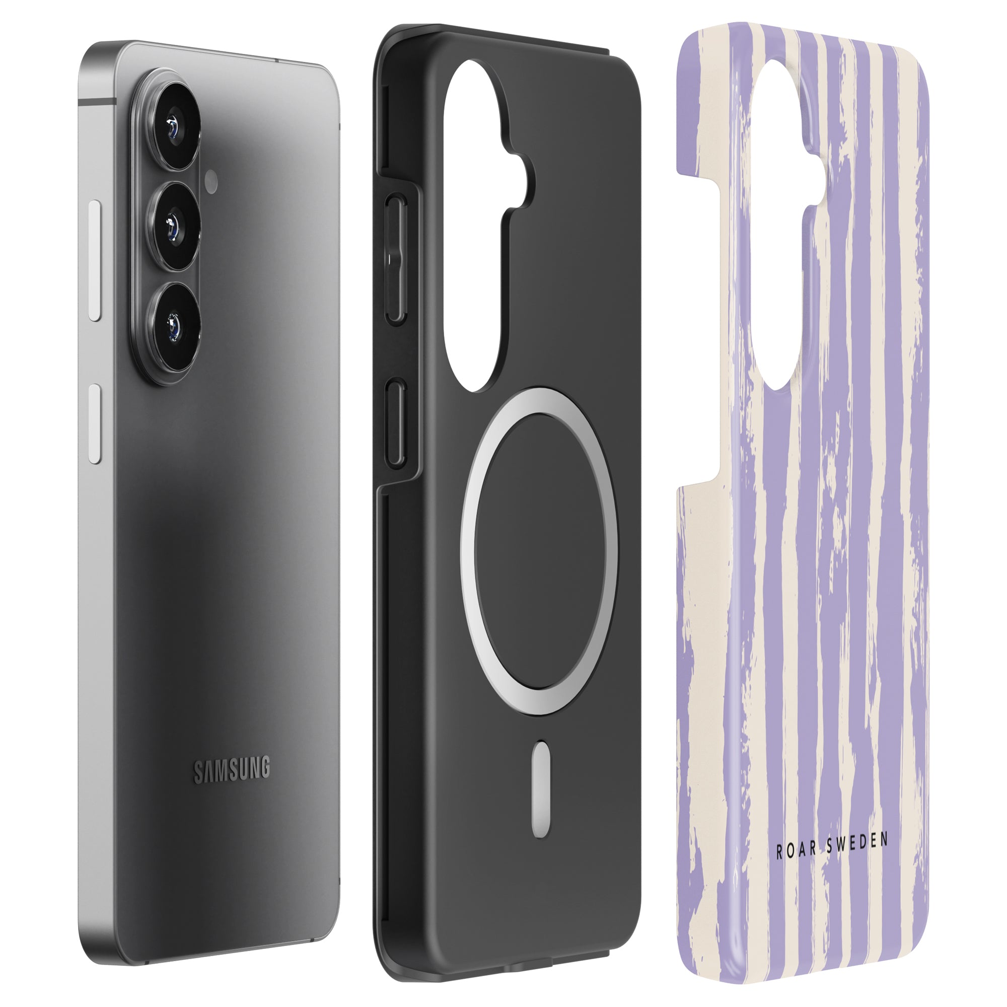 Lavendelstrøg - Magnetisk, robust telefoncover
