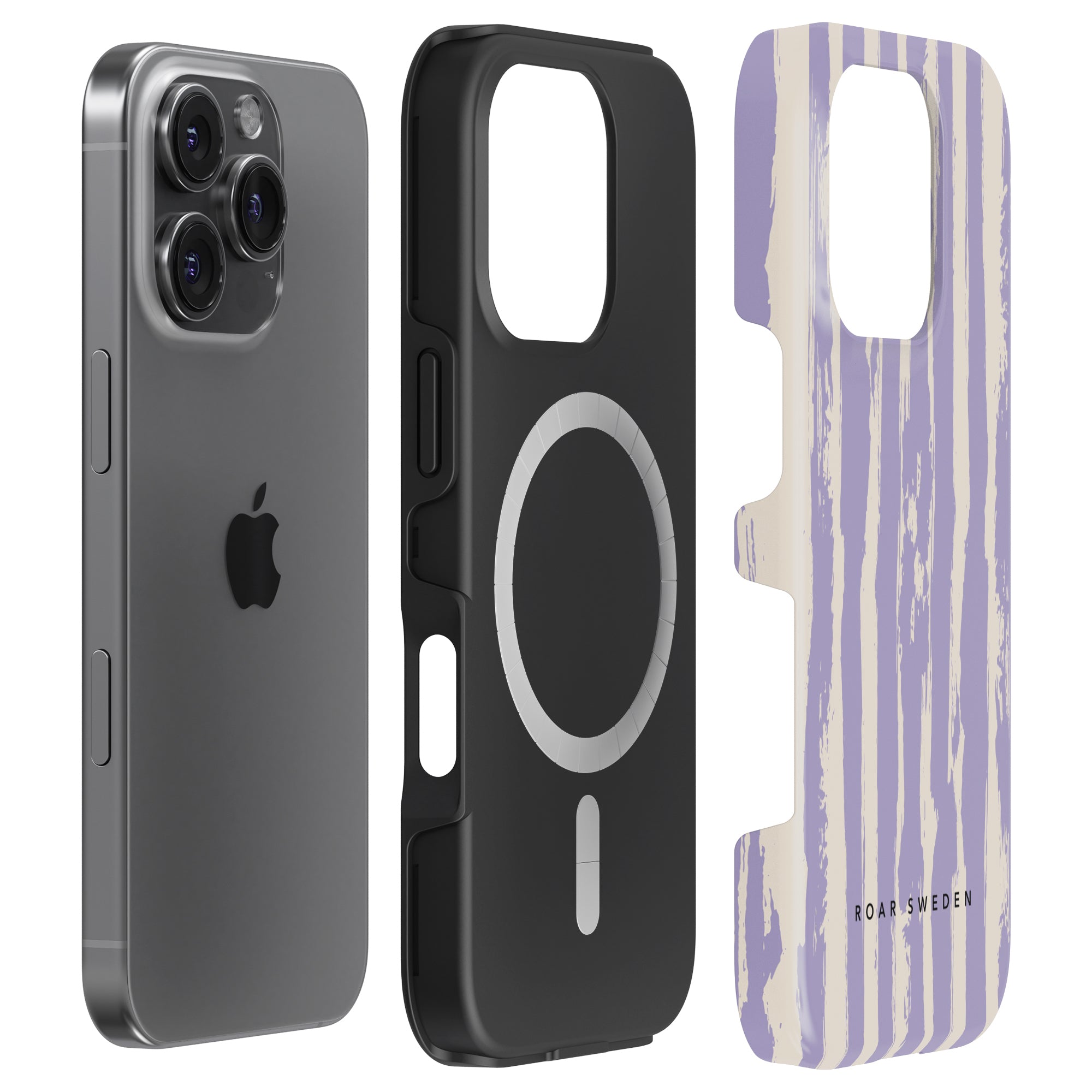 Lavender Strokes - Magsafe Tough Case - Roar Sweden