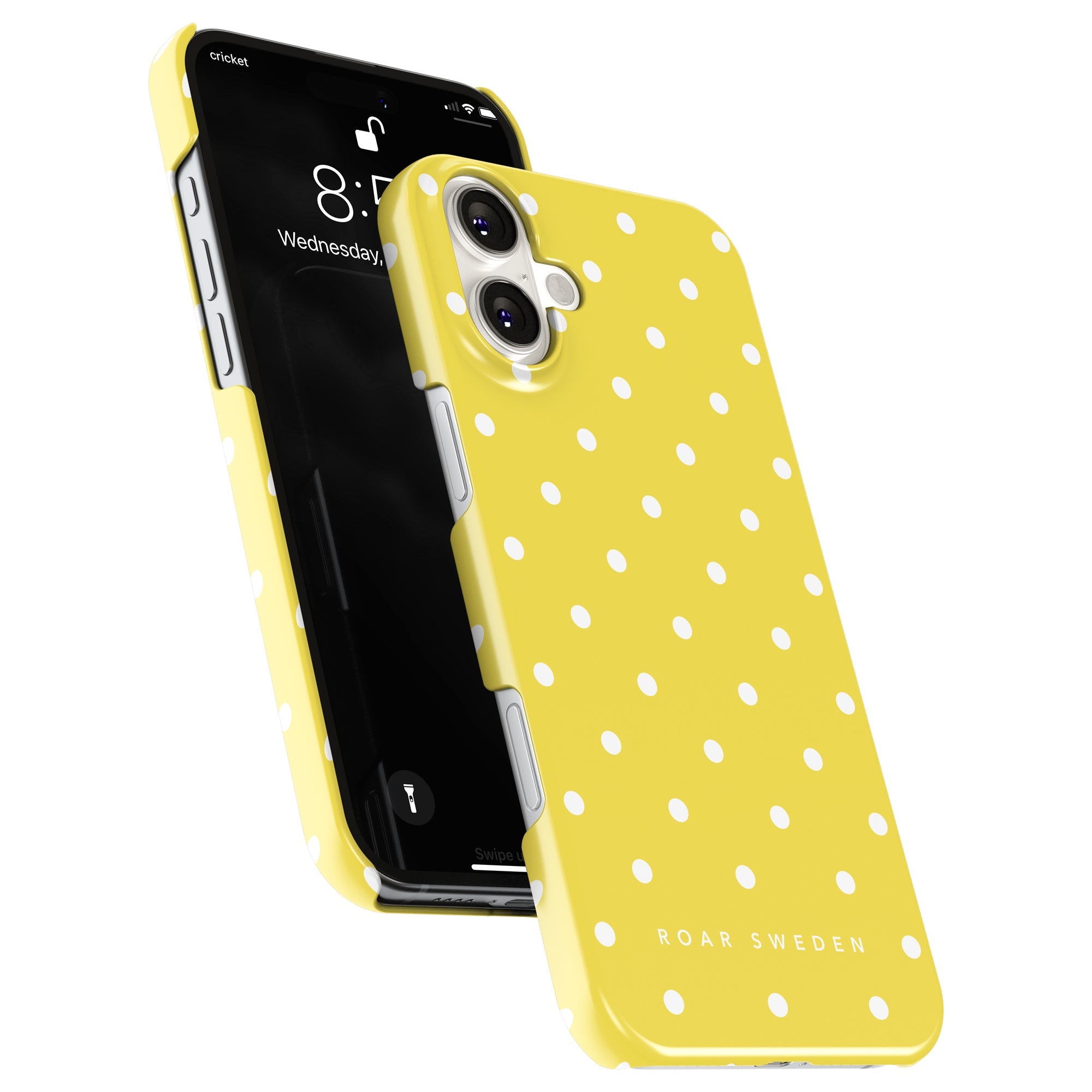 Slim mobilskal – Lemon Dots
