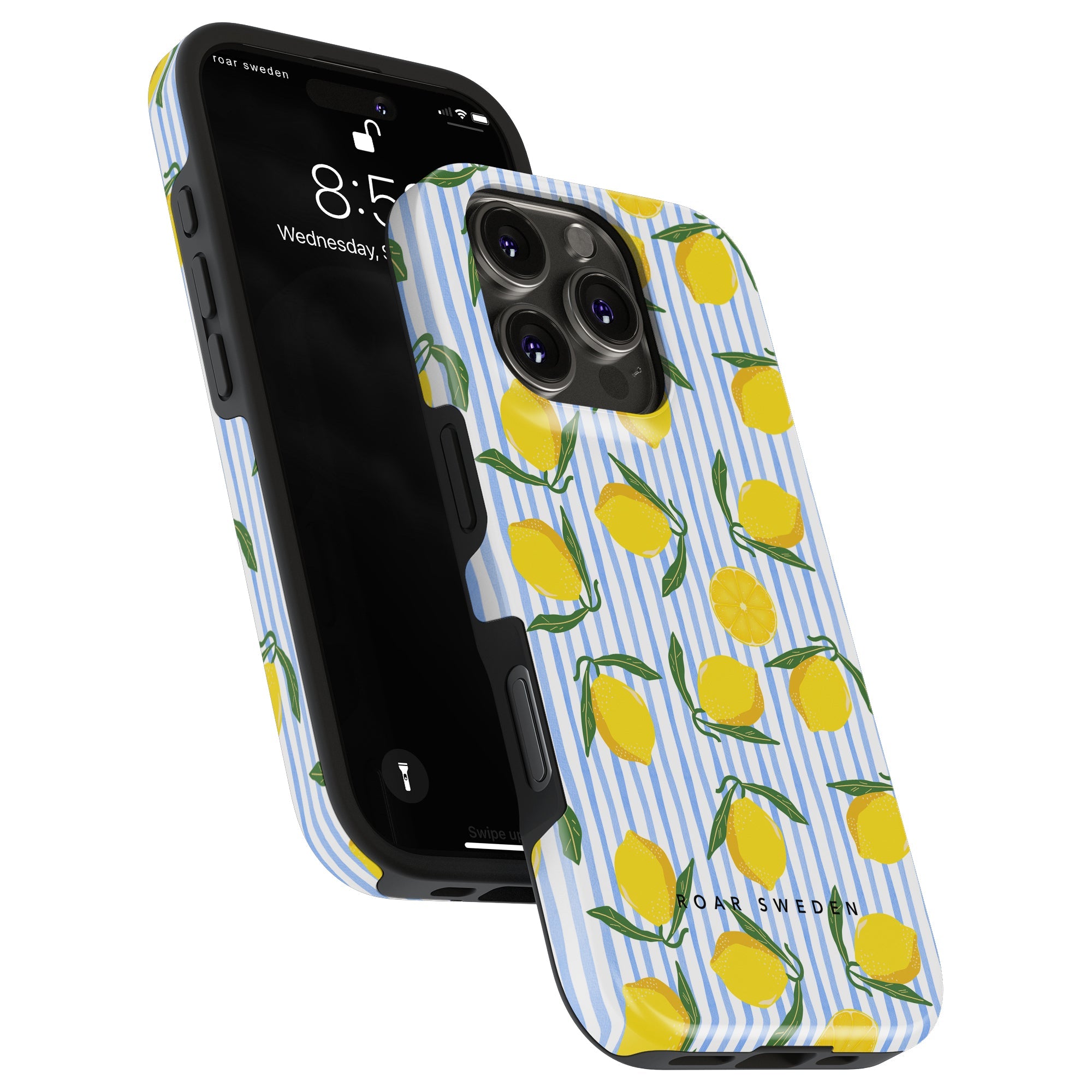 Tough mobilskal - Lemon Stripes