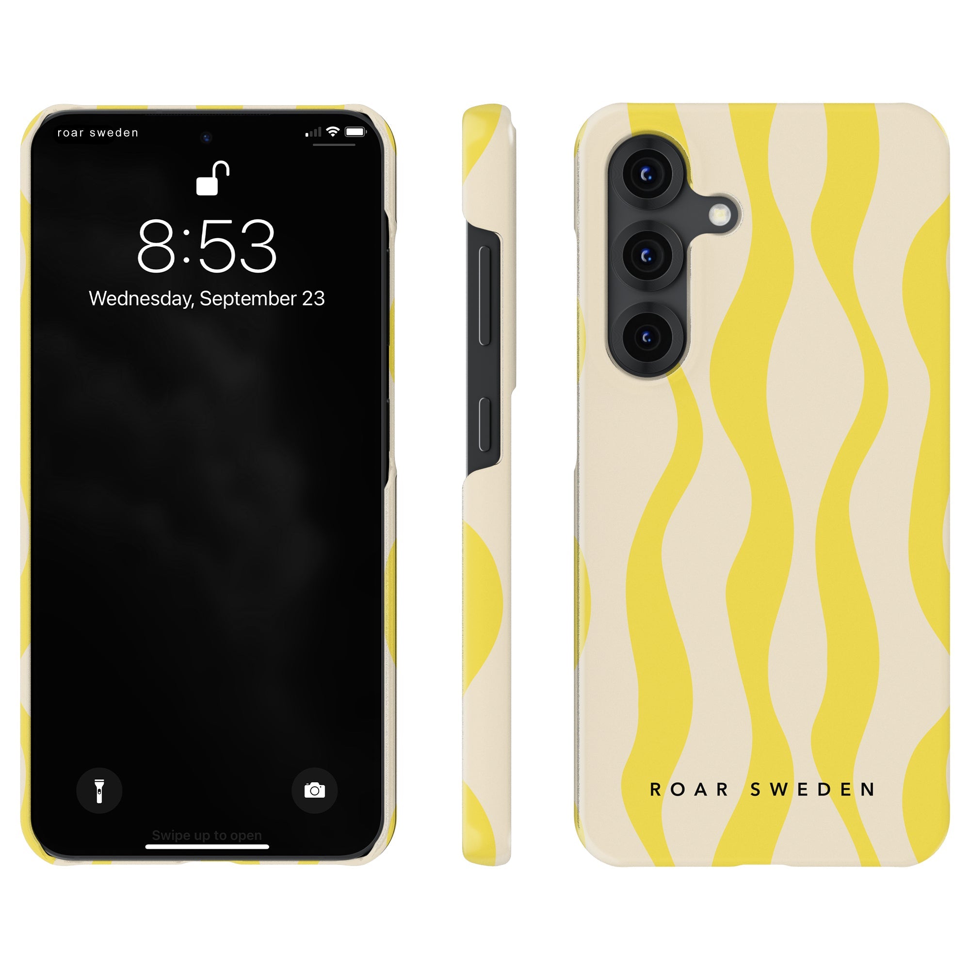 Slim mobilskal – Lemon Waves