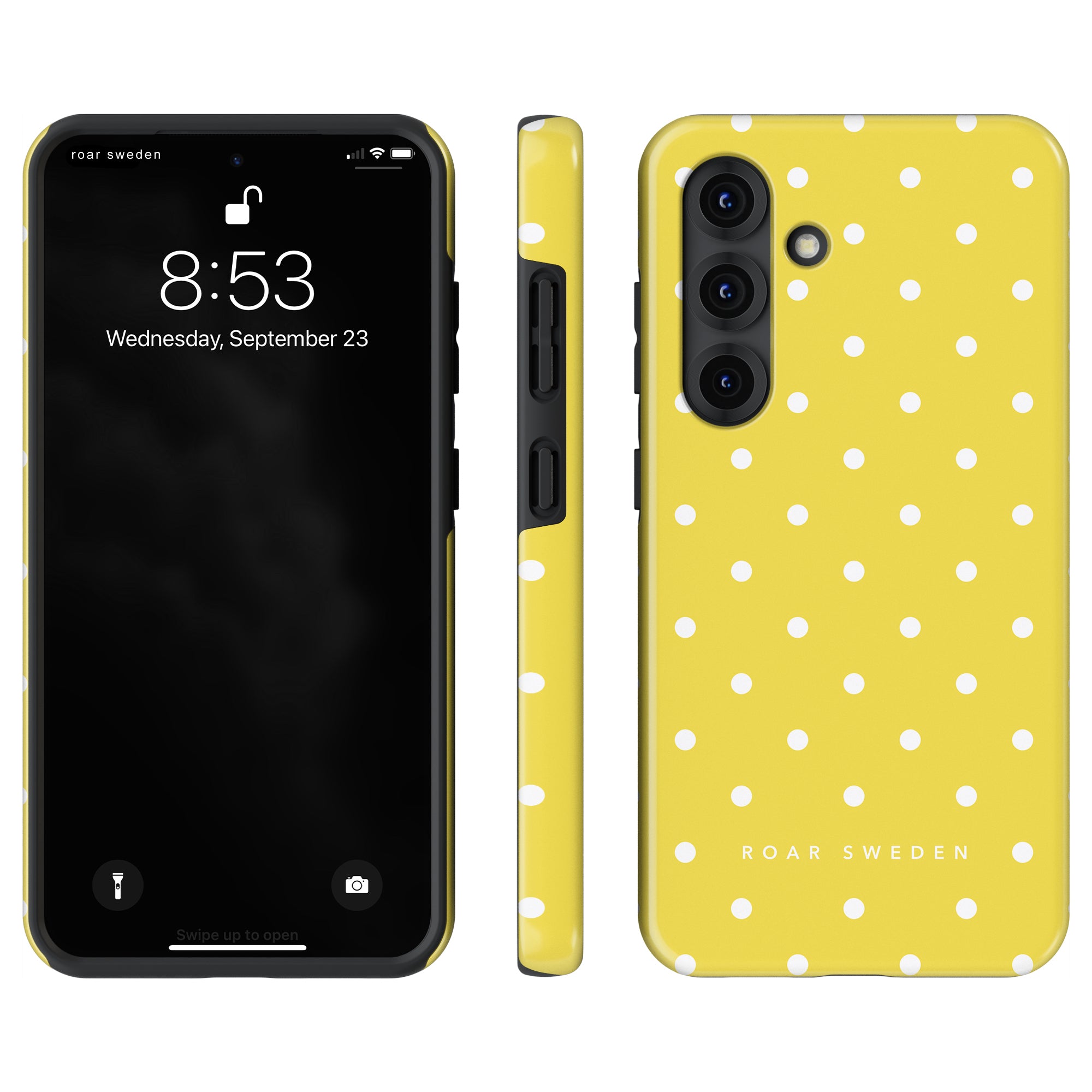 Lemon Dots - Tough Case - Roar Sweden