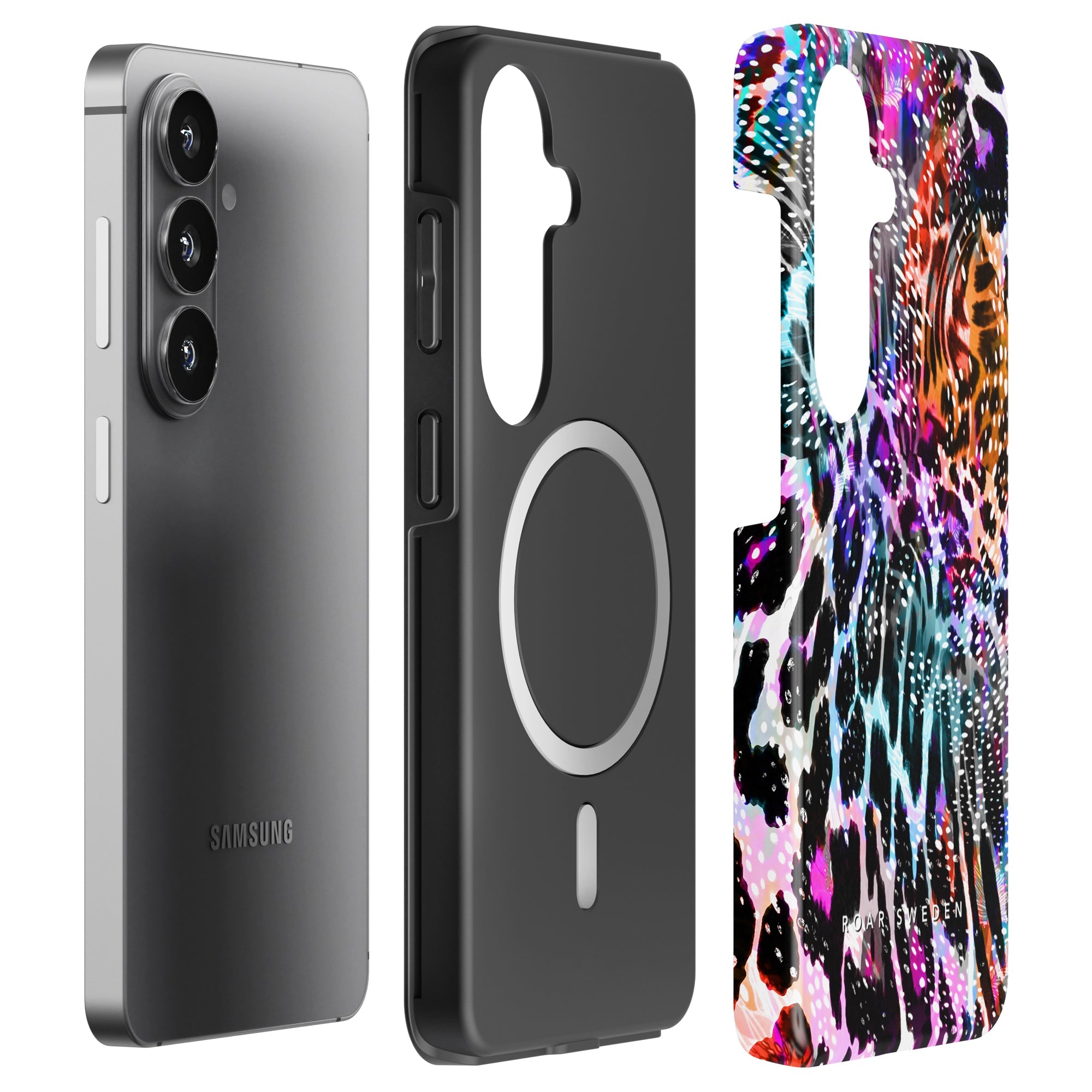 Leopard Burst - Magnetisk robust telefoncover