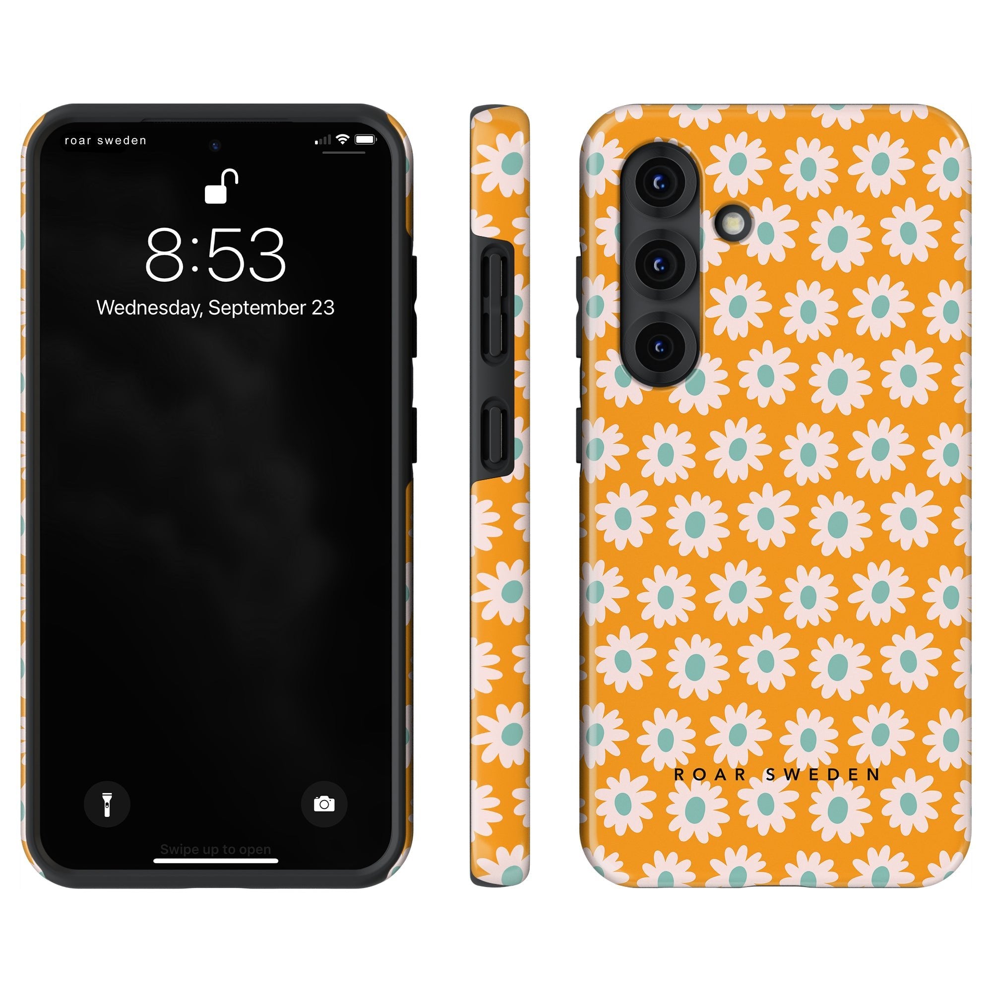 Tough mobilskal – Vårblomma Orange