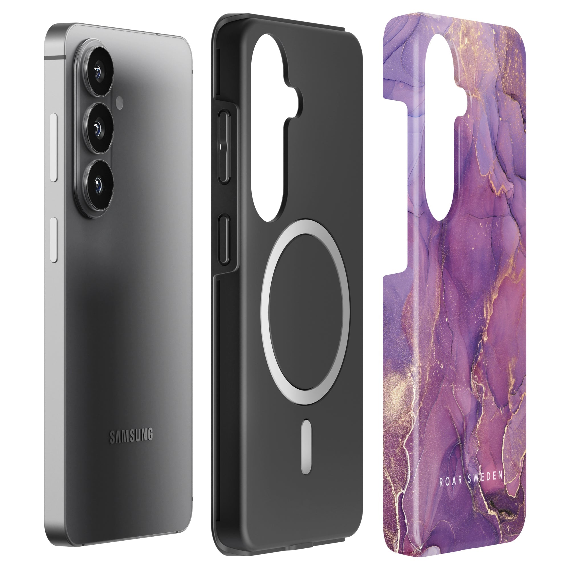 Midnight - Magnetisk Robust Telefoncover
