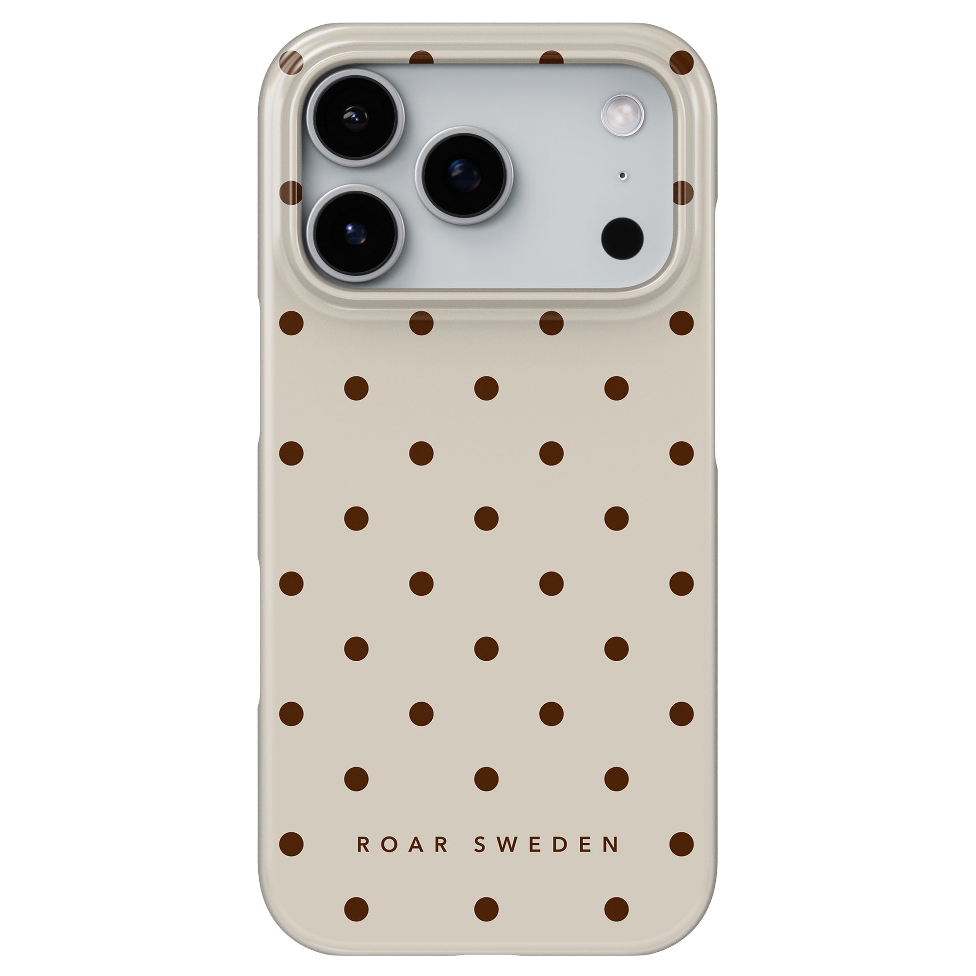 Mocha Dots - Slim case - Roar Sweden