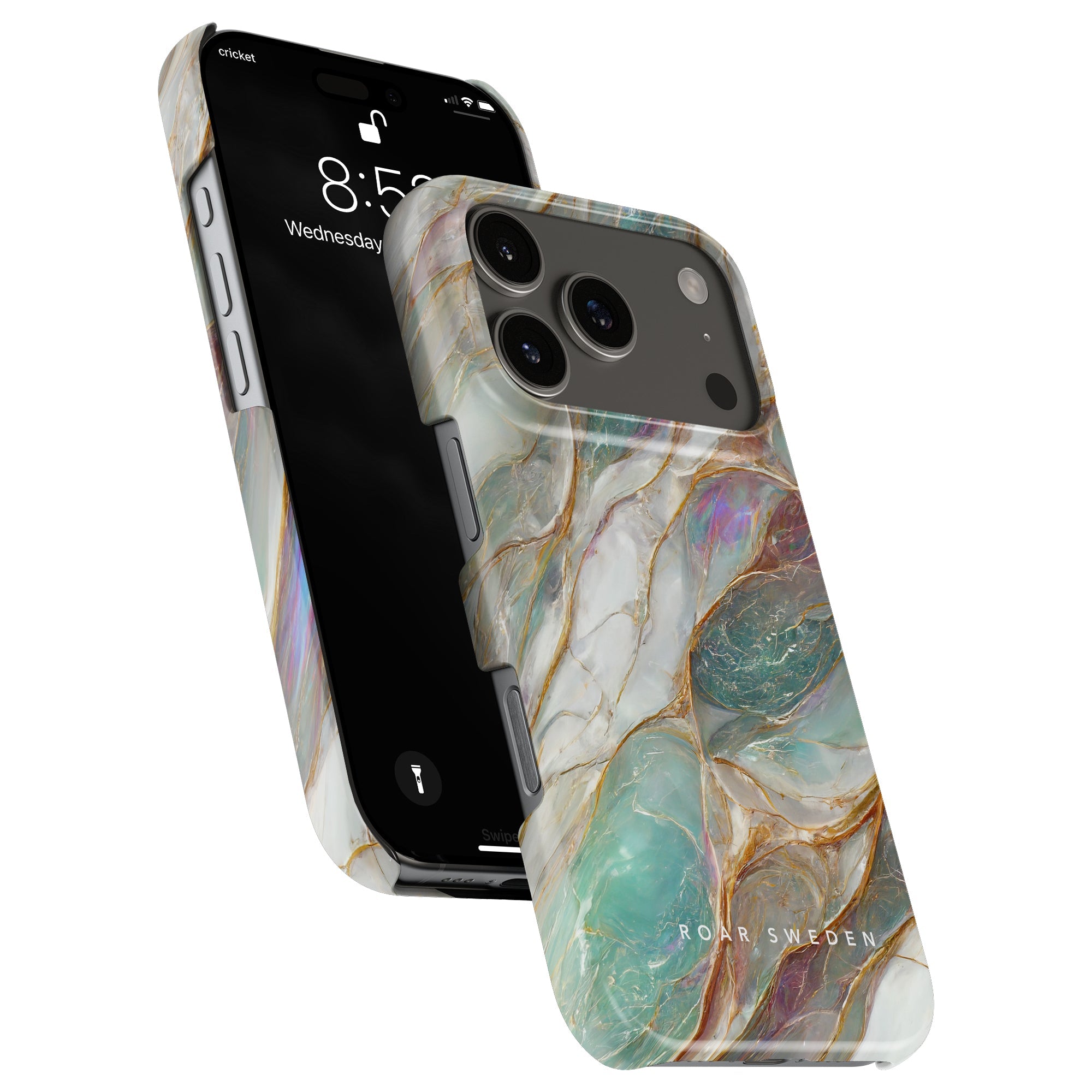 Slim mobilskal – Mother of Pearl