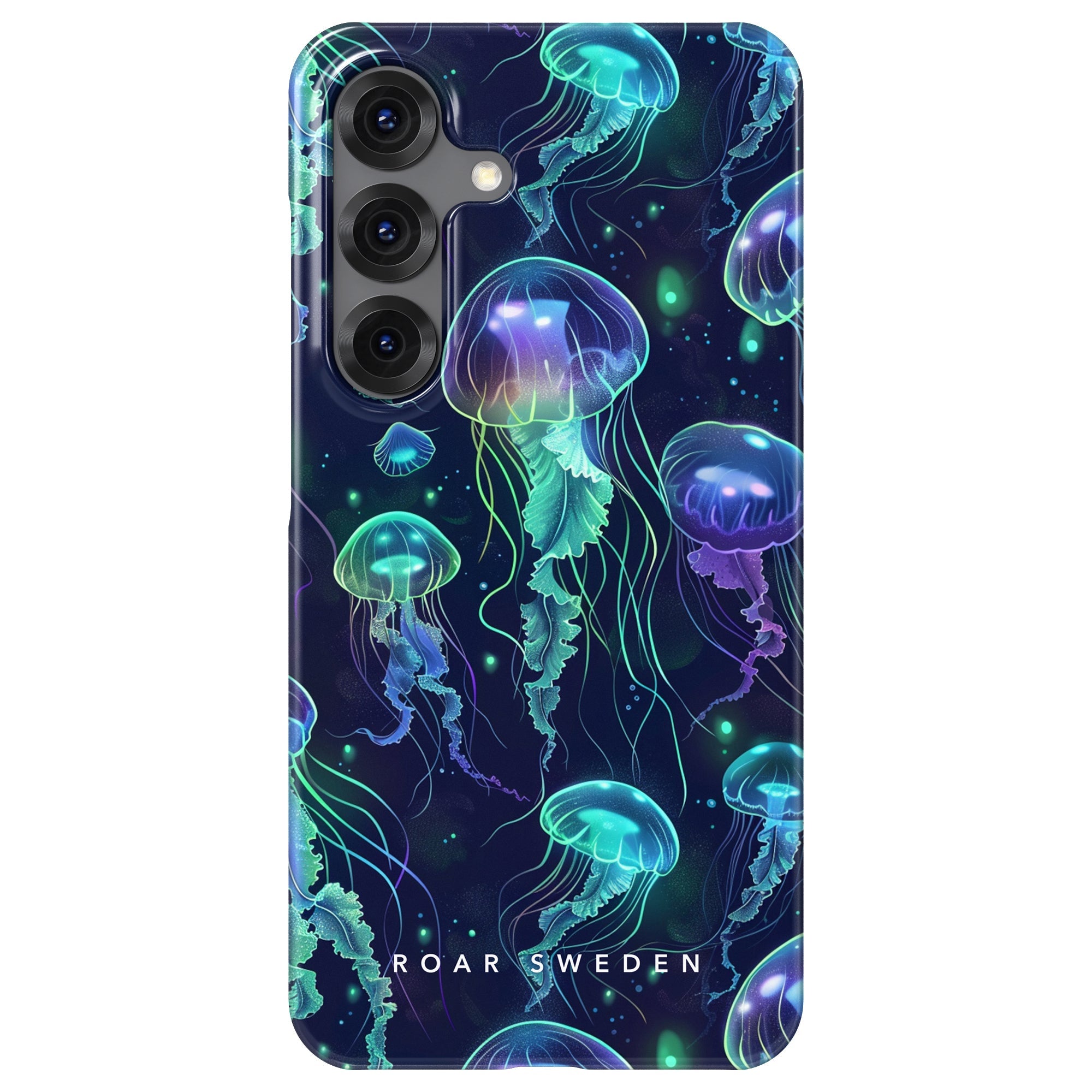 Slim mobilskal – Neon Jellyfish