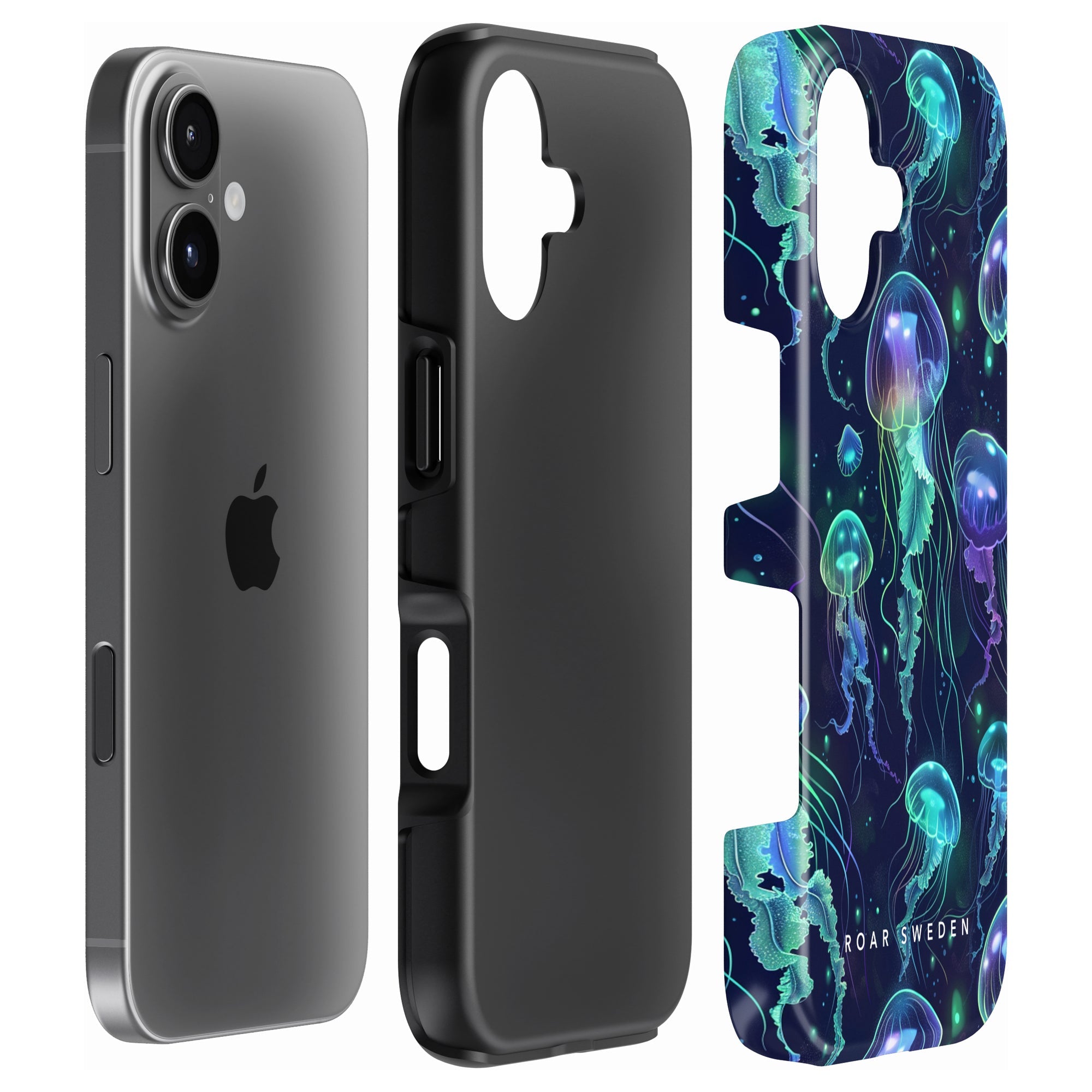 Tough mobilskal – Neon Jellyfish