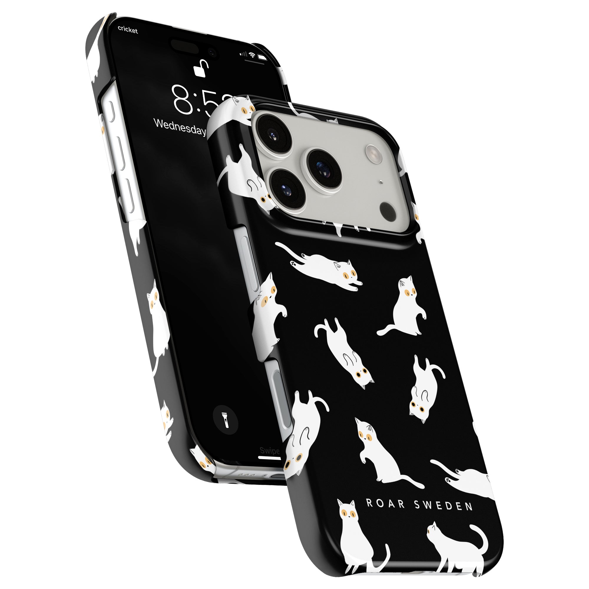 Cats & Dogs Slim mobilskal – Night Cat