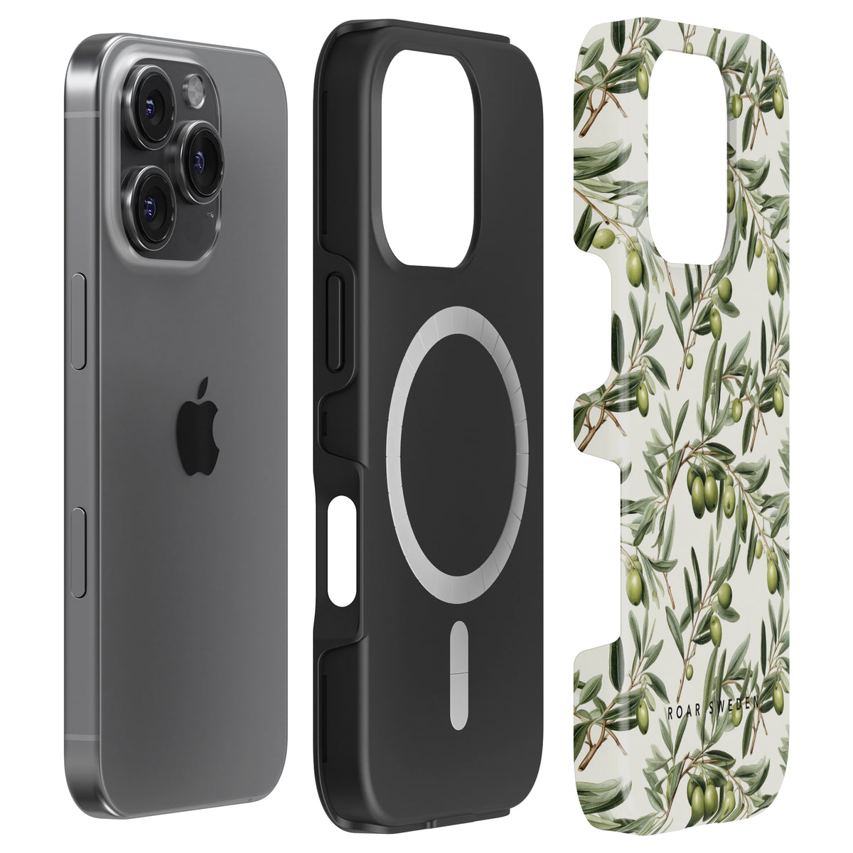 MagSafe mobilskal – Olive Branch