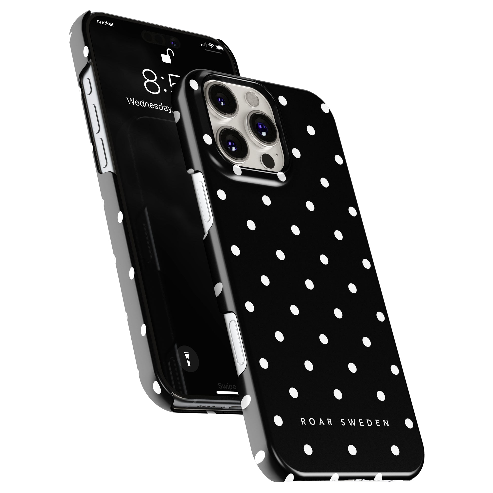 Slim mobilskal – Orca Dots
